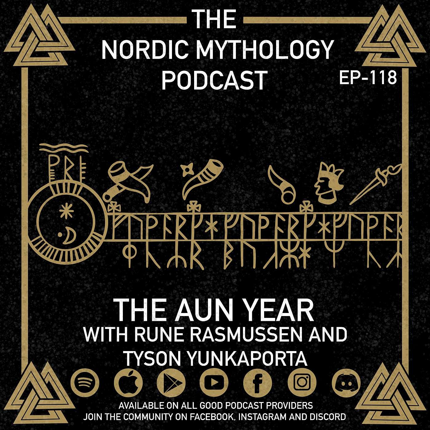 Ep - 118 The Aun Year with Rune Rasmussen and Tyson Yunkaporta