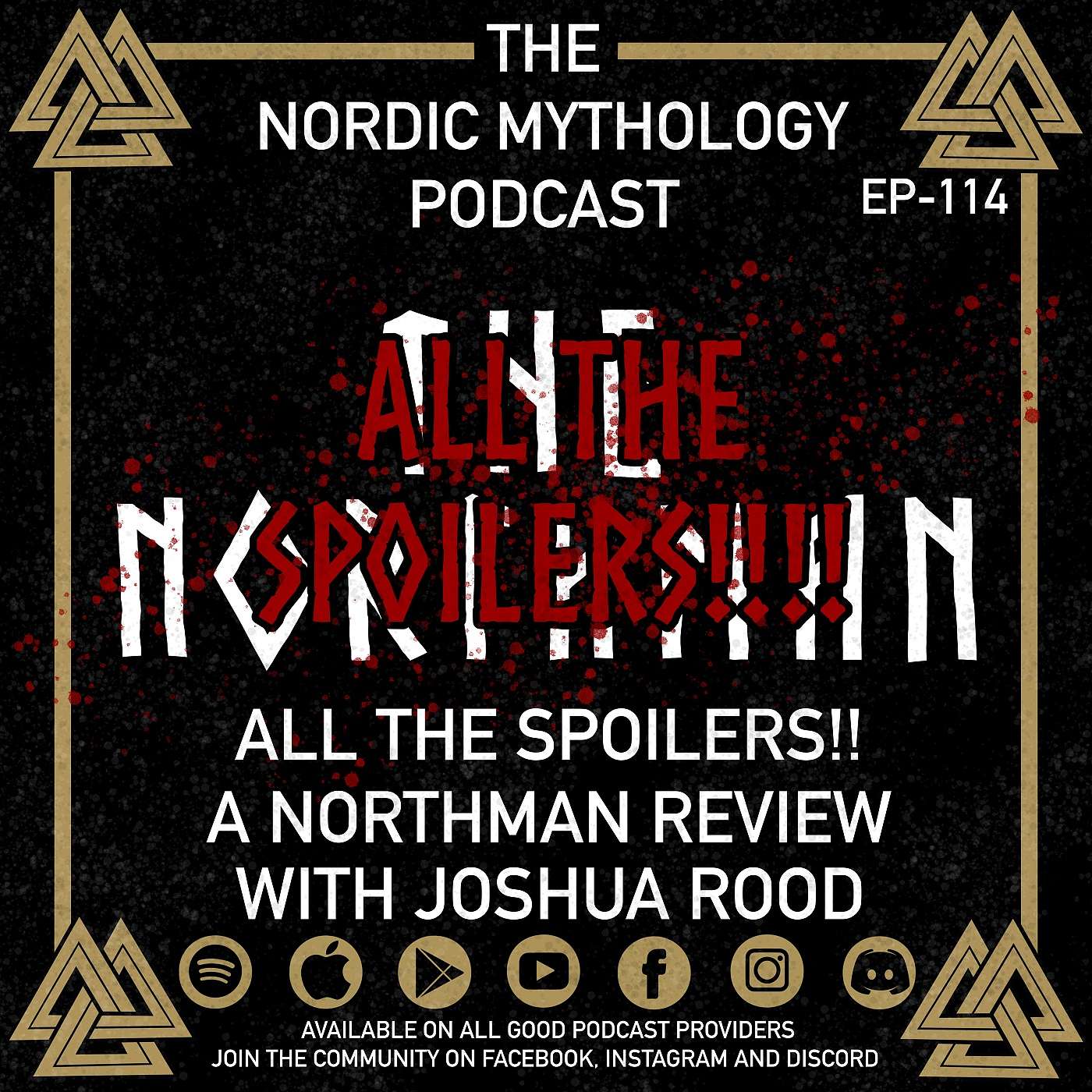 Ep - 114 All the Spoilers! The Northmen Review with Joshua Rood