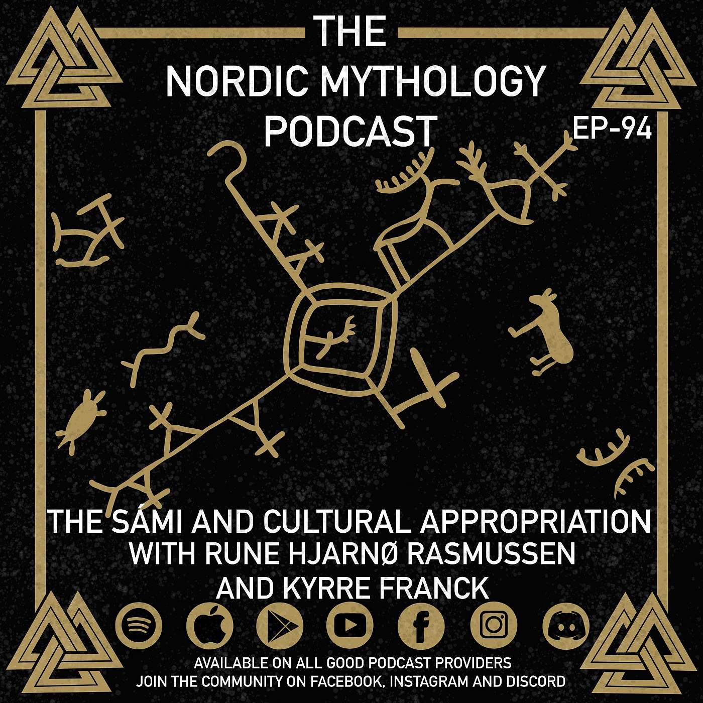 Ep - 94 The Sámi and Cultural Appropriation with Rune Hjarnø Rasmussen and Kyrre Franck