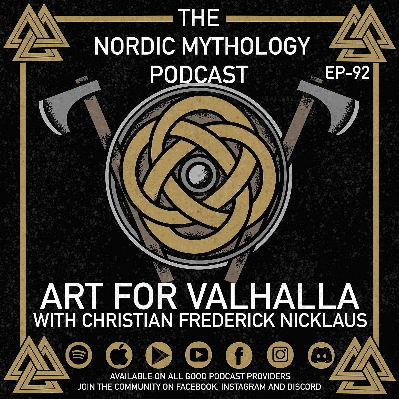 Ep - 92 Art for Valhalla with Christian Frederick Nicklaus