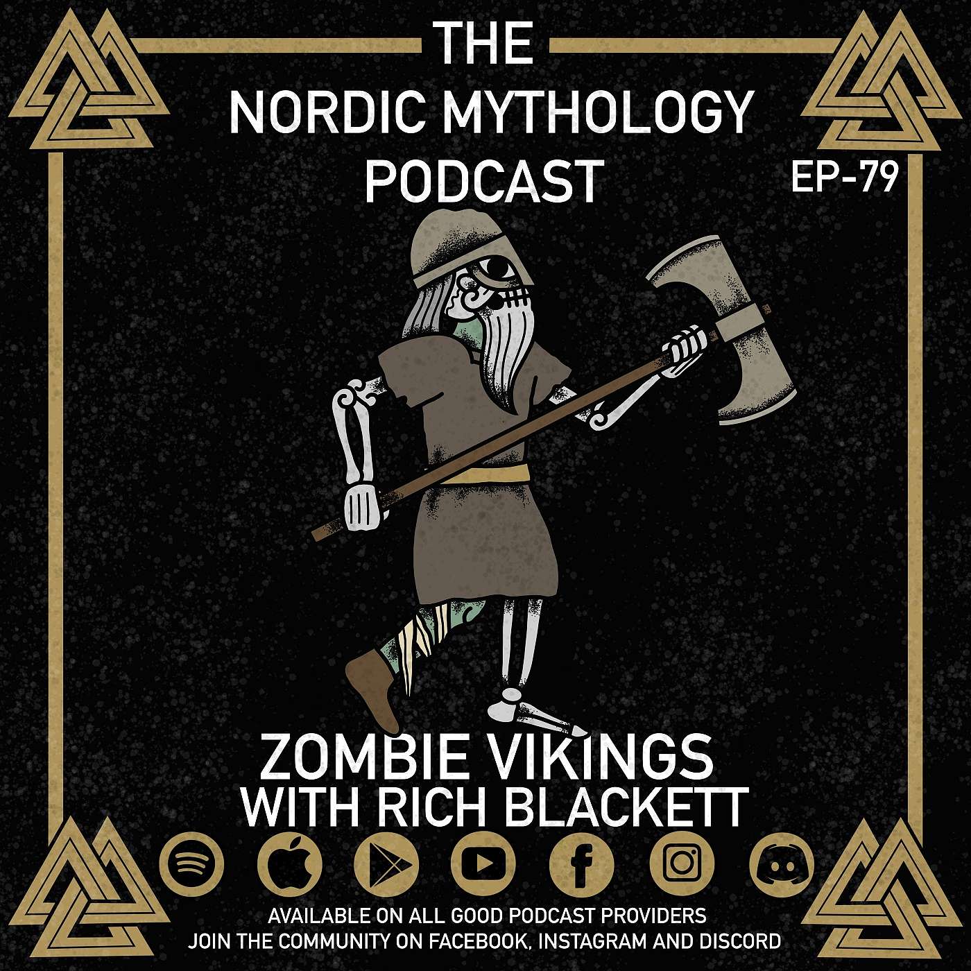 Ep 79 - Zombie Vikings! With Rich Blackett