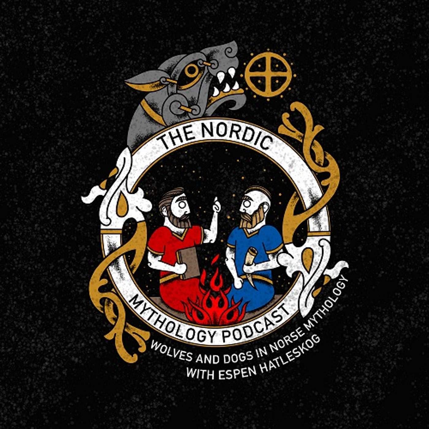 Ep 41 - Wolves and Dogs In Norse Mythology with Espen Hatleskog