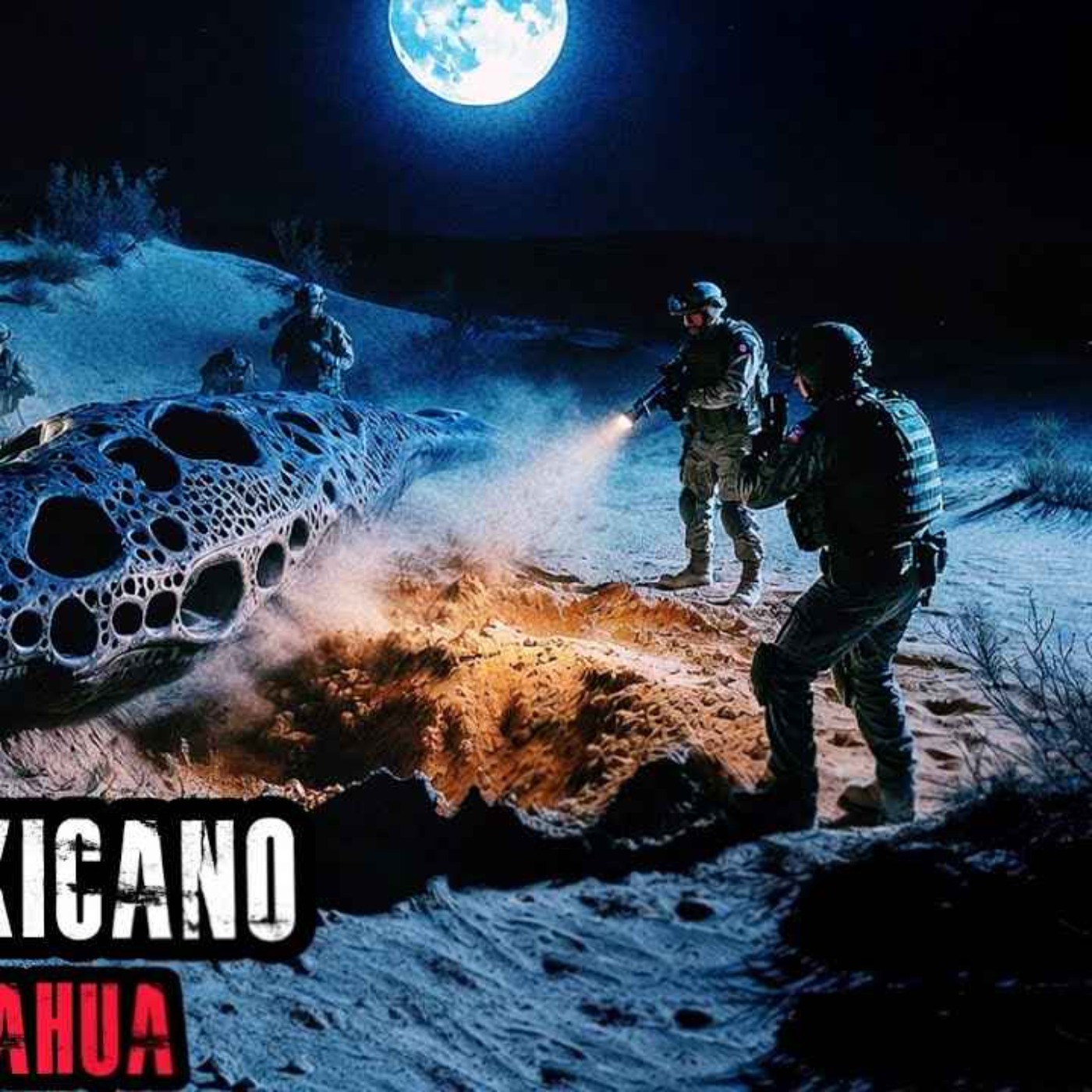 FUI PARTE DEL CONVOY DESAPARECIDO, ALGO CAYÓ EN CHIHUAHUA Y LA NASA VINO POR EL