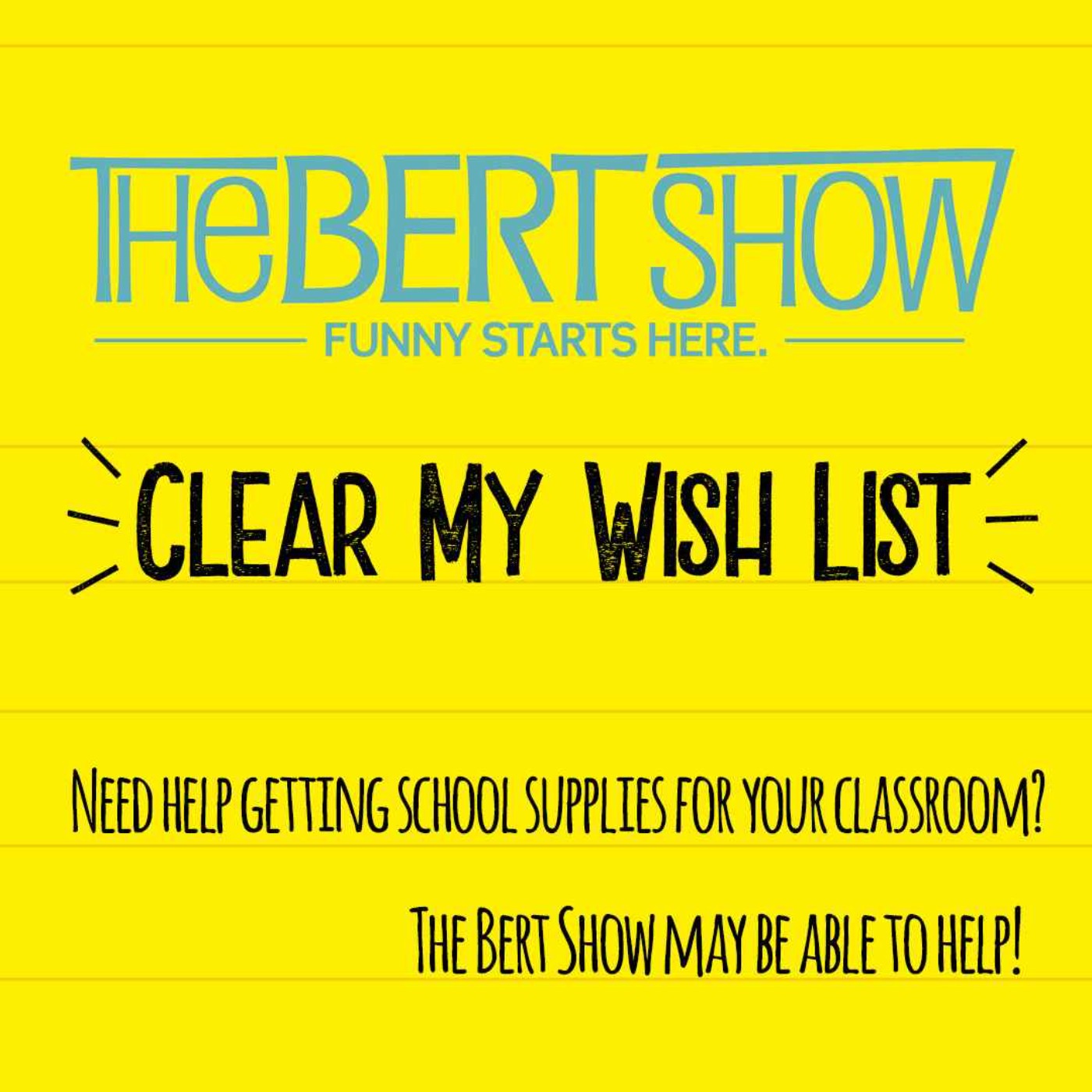 Can You Help Clear This First Year Teacher’s List?
