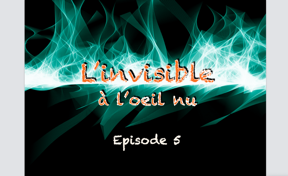 L\'invisible à l\'oeil nu