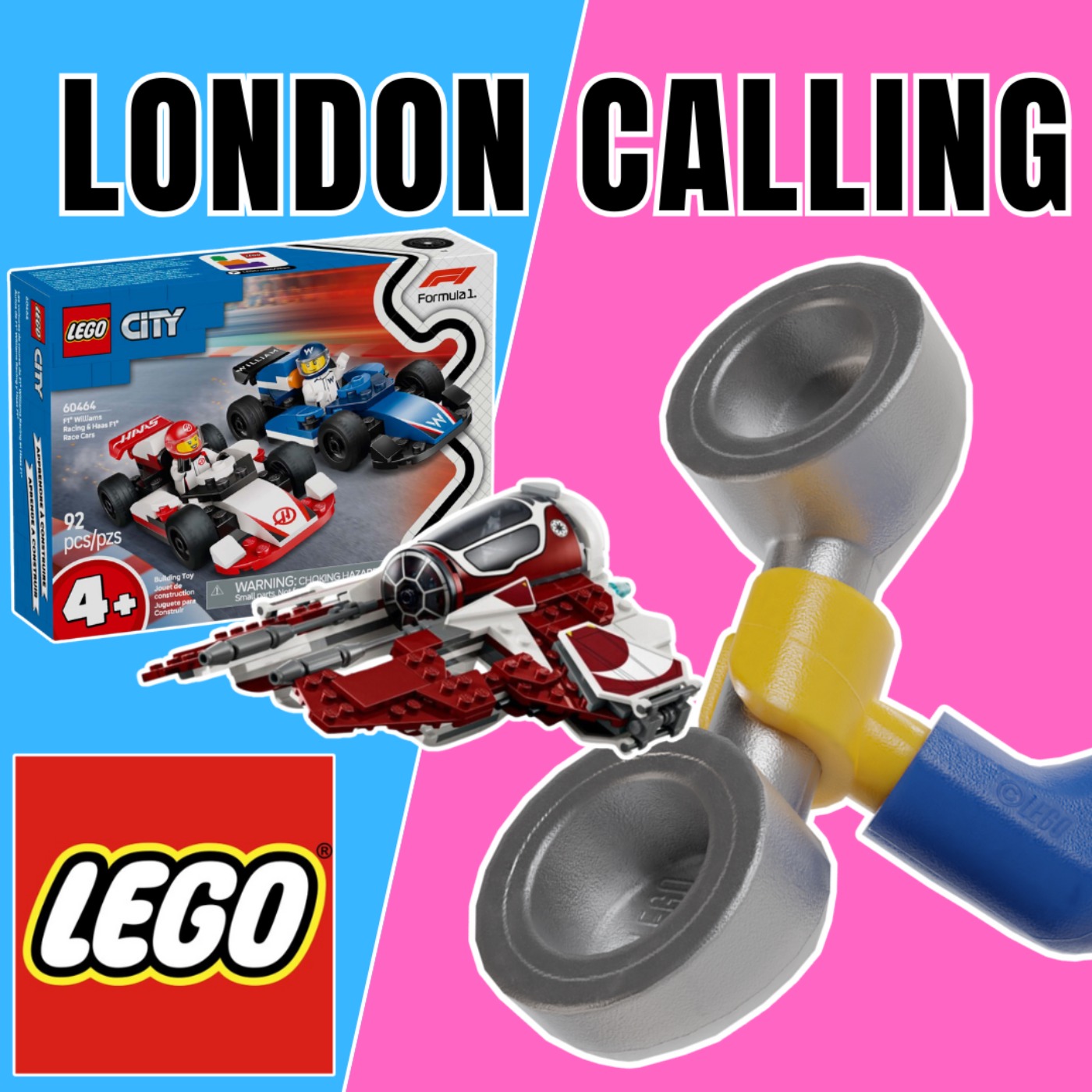 cover of episode LC251 - LEGO GOES ALL IN ON F1 & NEW STAR WARS, CITY AND HORIZON SETS REVEALED