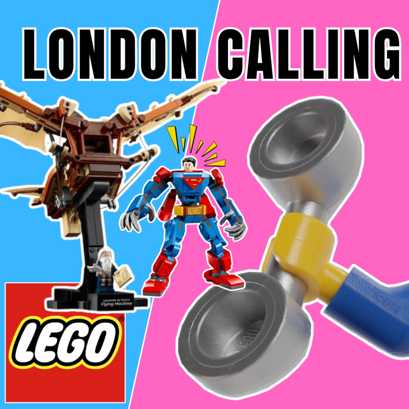 cover of episode LC252 -THOSE MAGNIFICENT LEGO MINIFIGURES & THEIR FLYING MACHINES