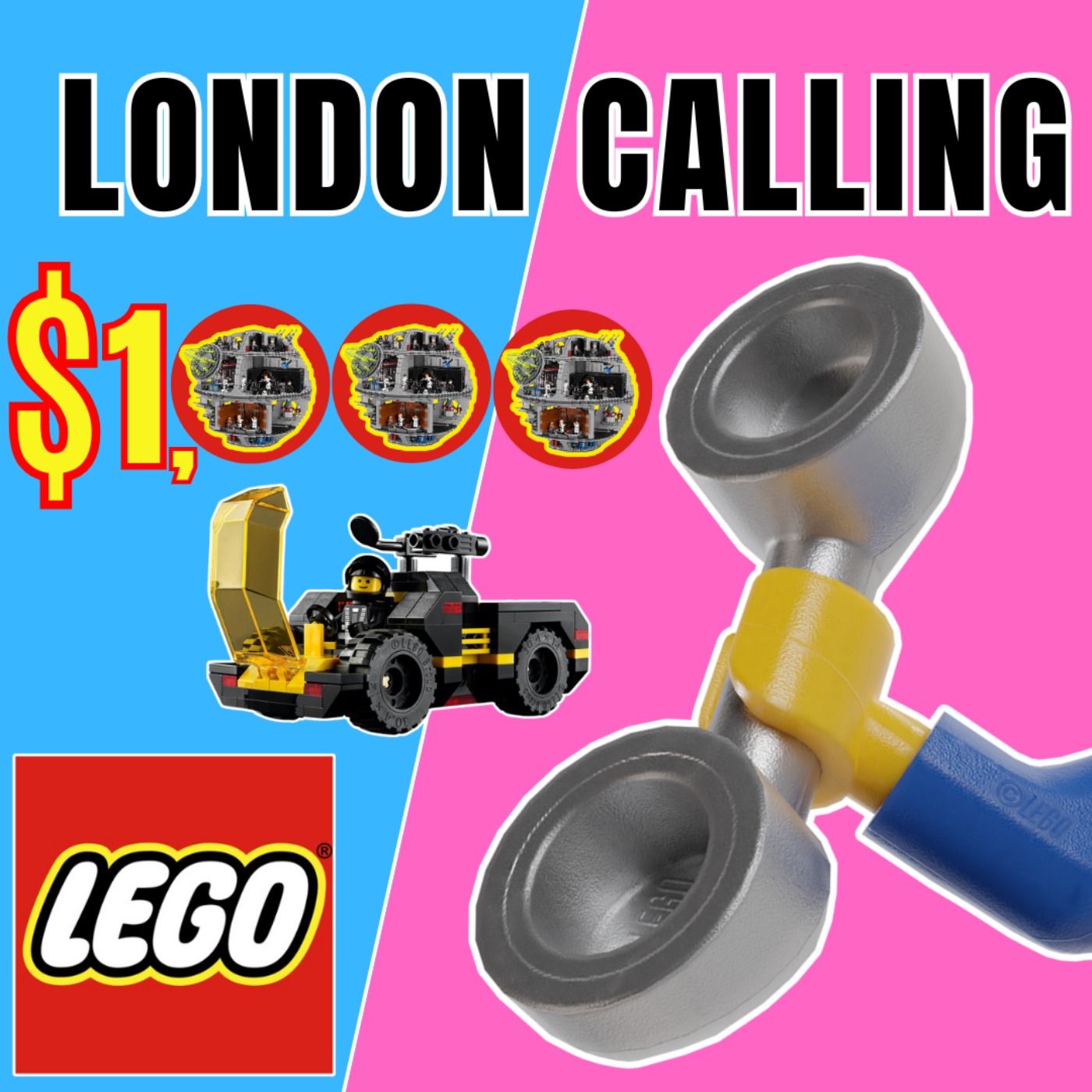 cover of episode LC255 - THE INEVITABLE $1,000 LEGO SET IS COMING & BLACKTRON IS BACK