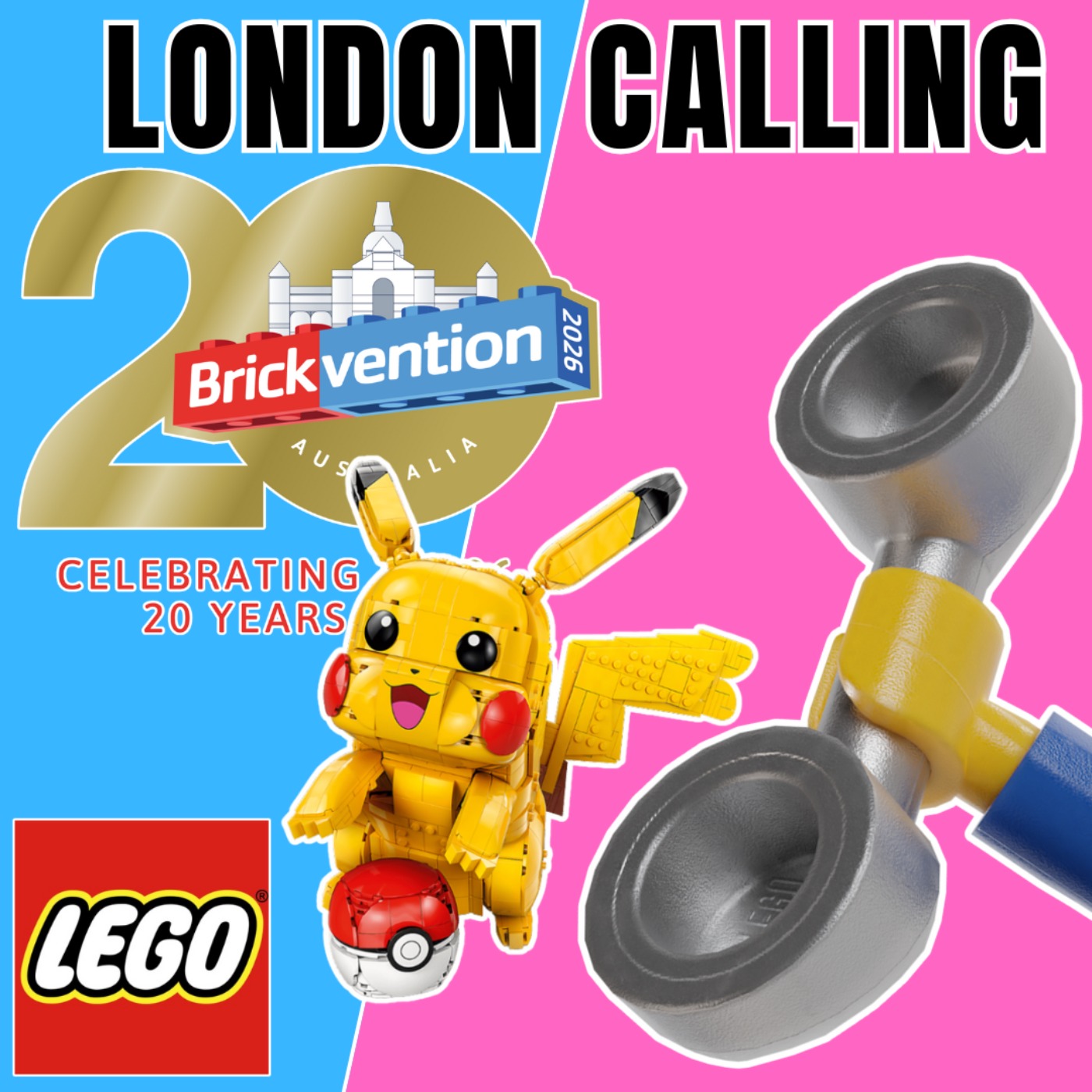 LC309 - LIVE AT BRICKVENTION & WILL POKEMON CHANGE LEGO FOREVER?