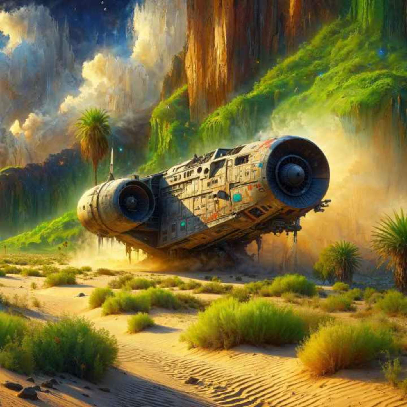 Settling Down on a Warm Planet
