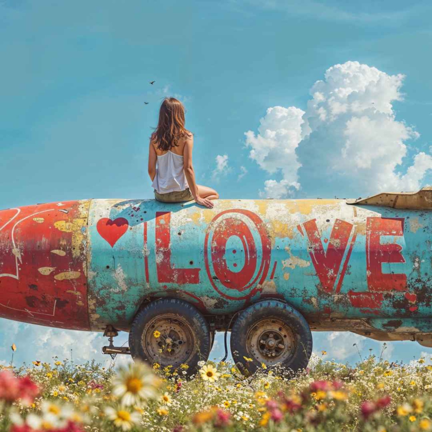 The Girl and Her Rocket