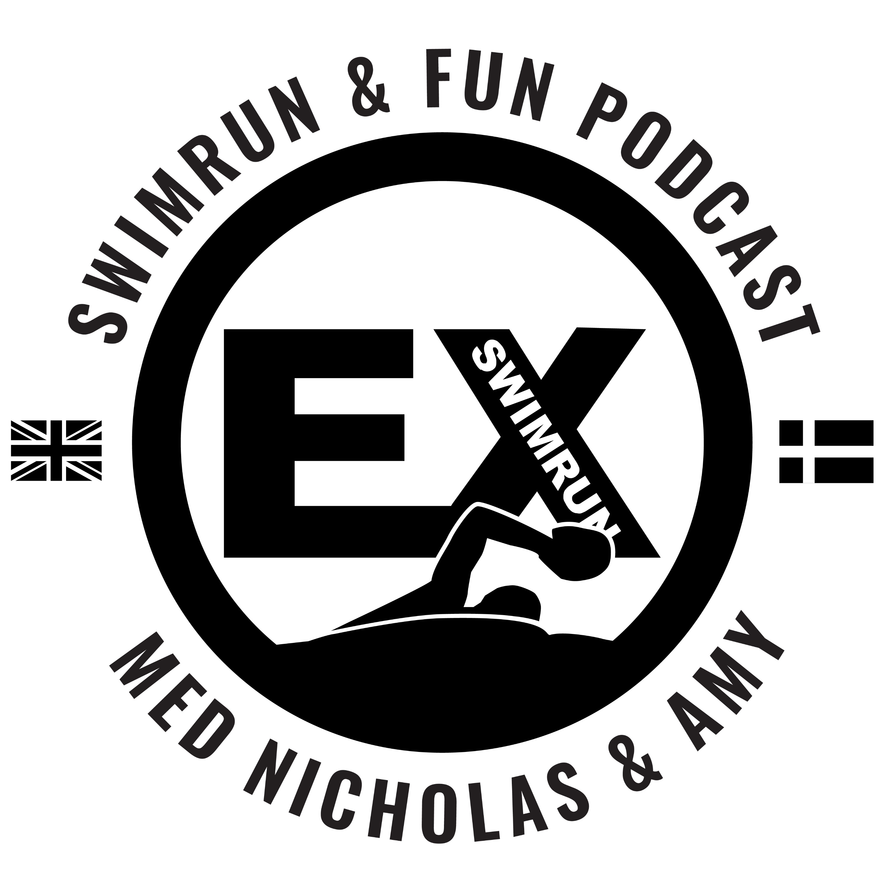 EX Swimrun & Fun podcast med Amy och Nicholas