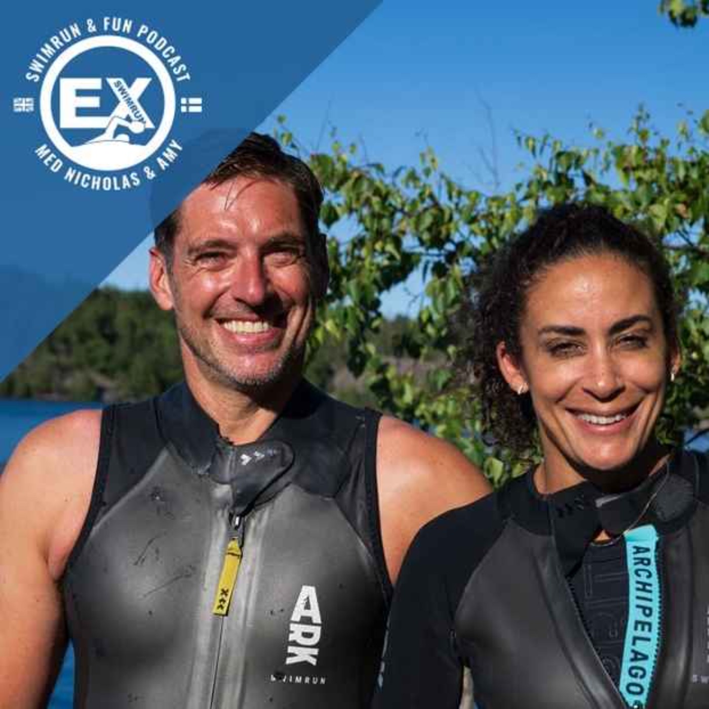 EX Swimrun & Fun podcast med Amy och Nicholas