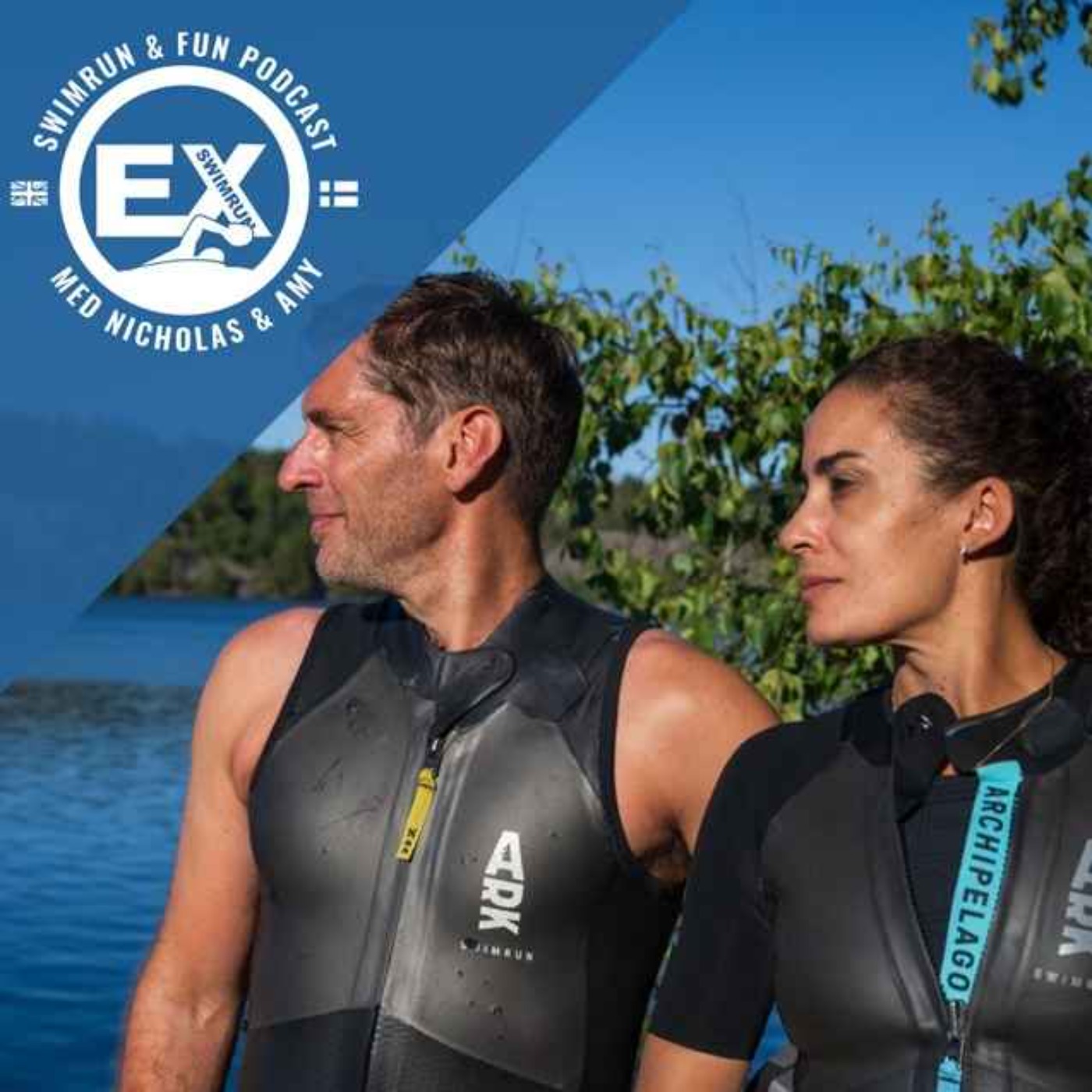 EX Swimrun & Fun podcast med Amy och Nicholas