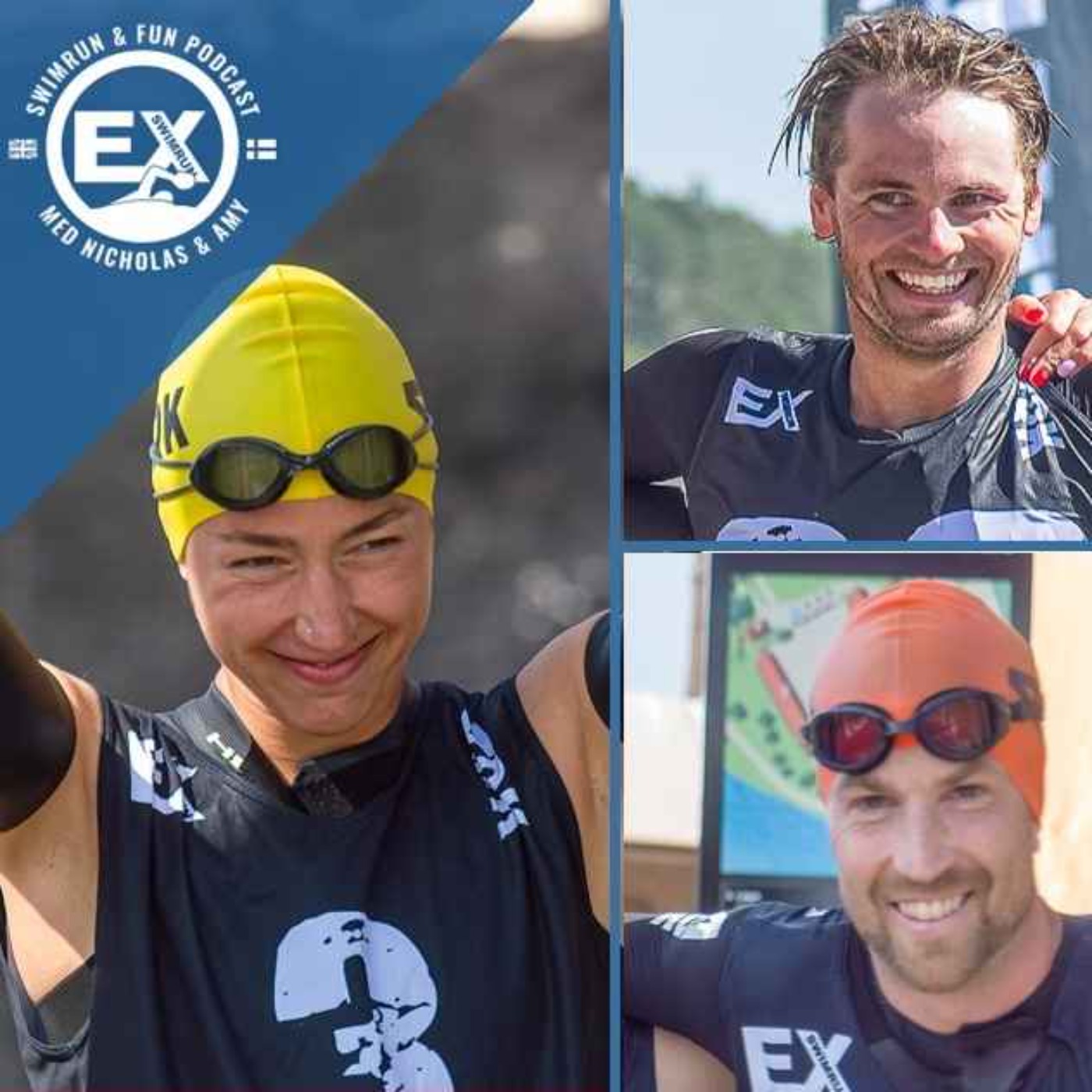 EX Swimrun & Fun podcast med Amy och Nicholas