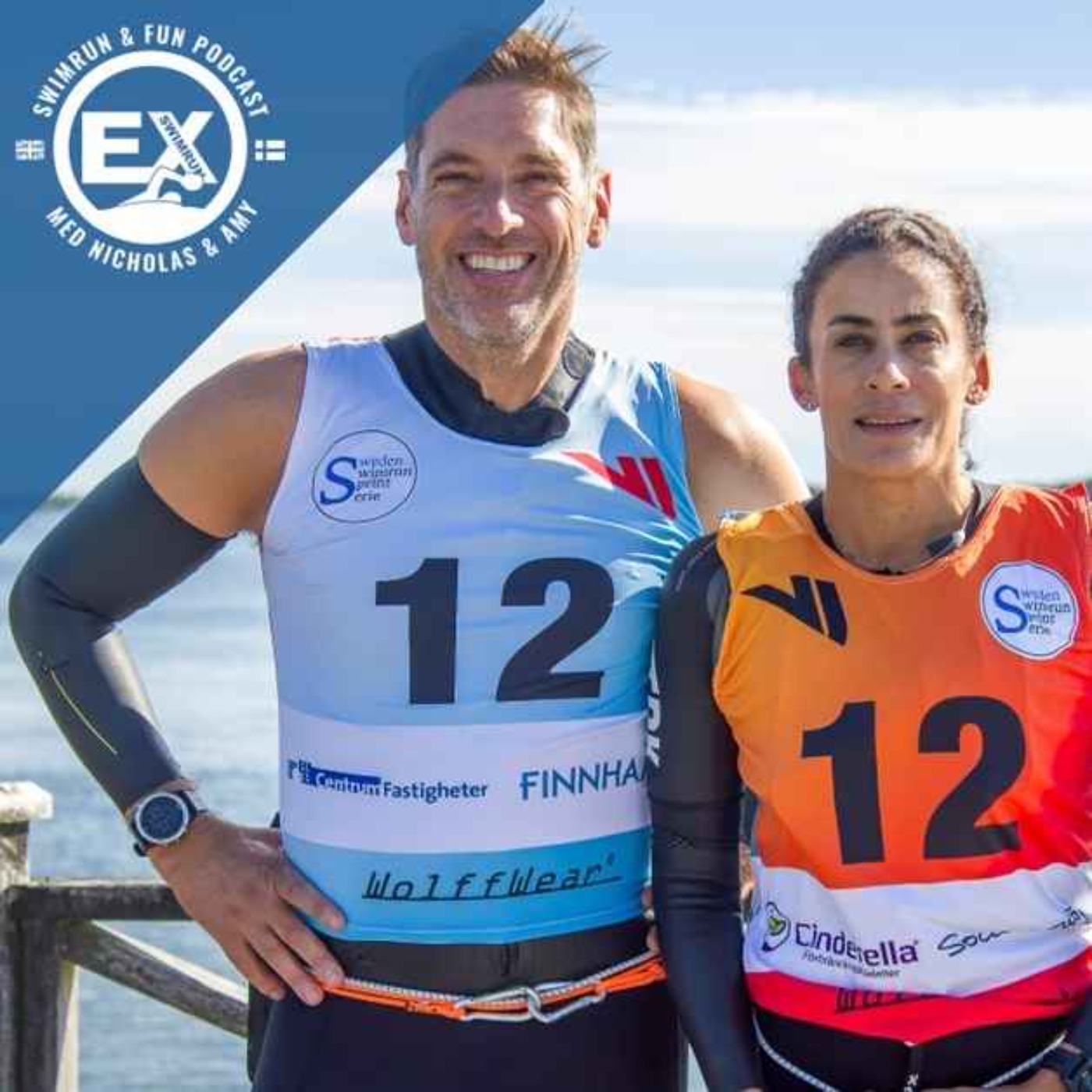 EX Swimrun & Fun podcast med Amy och Nicholas