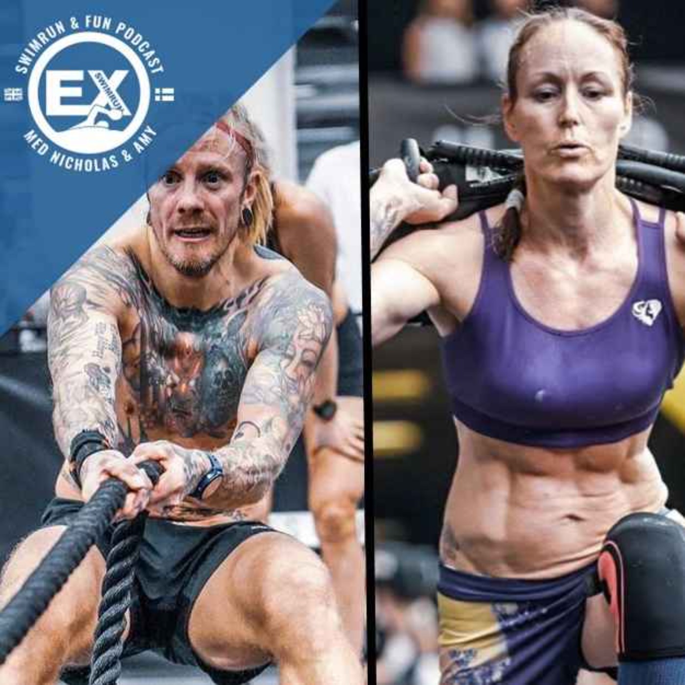 EX Swimrun & Fun podcast med Amy och Nicholas