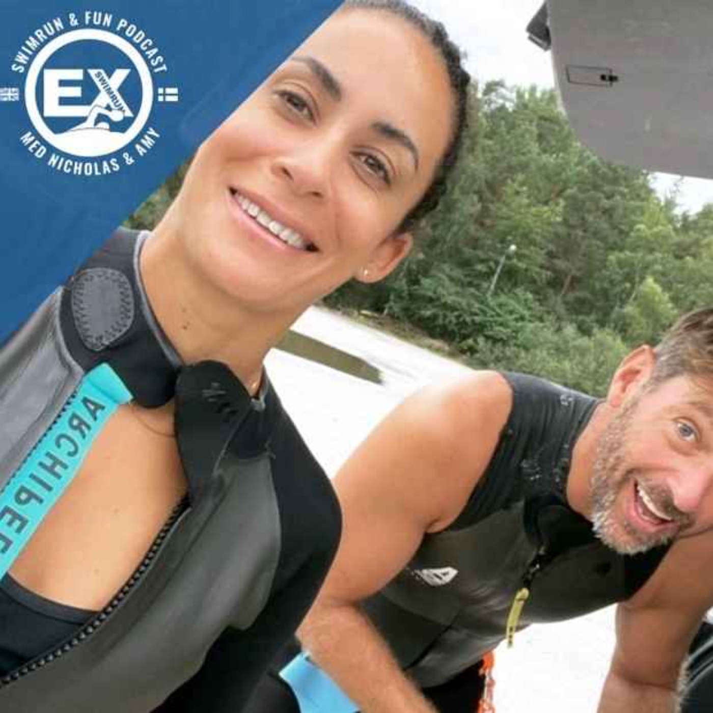 EX Swimrun & Fun podcast med Amy och Nicholas