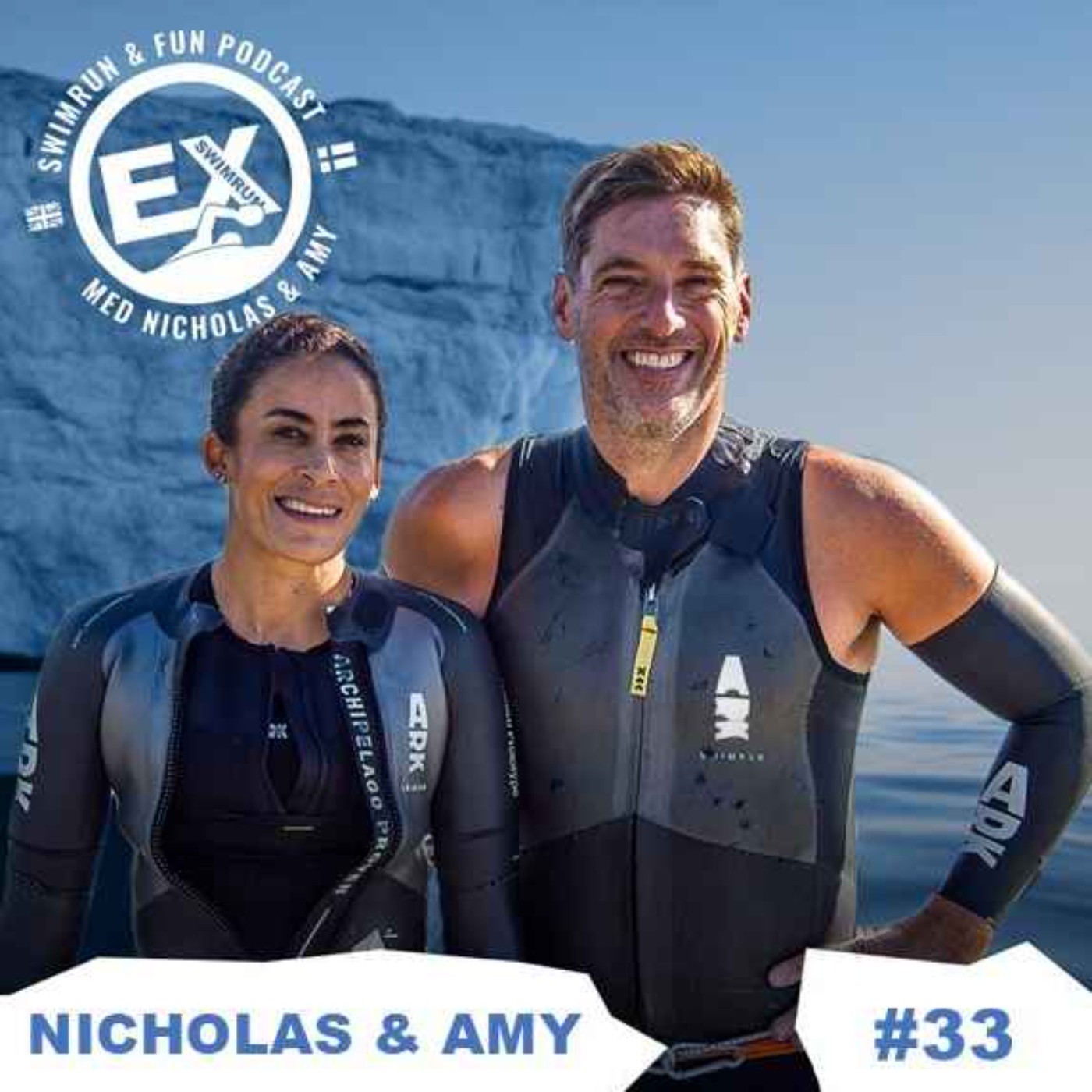 EX Swimrun & Fun podcast med Amy och Nicholas