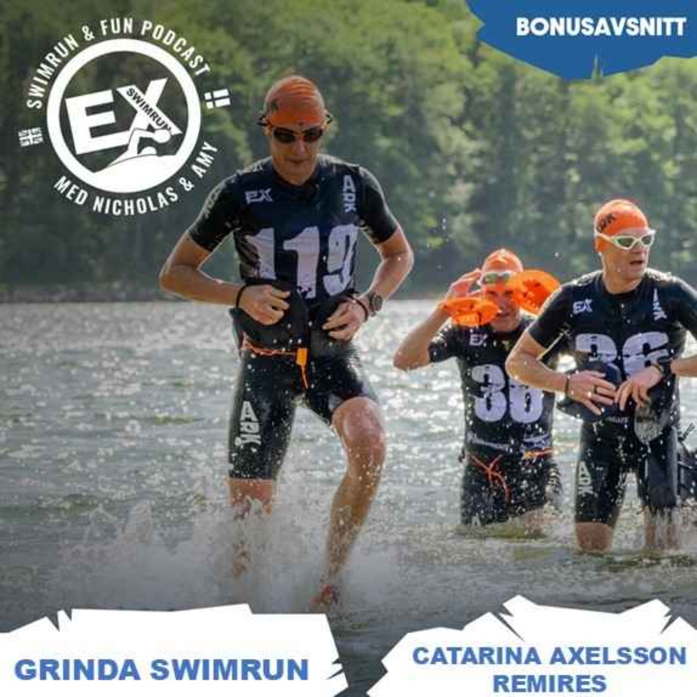EX Swimrun & Fun podcast med Amy och Nicholas