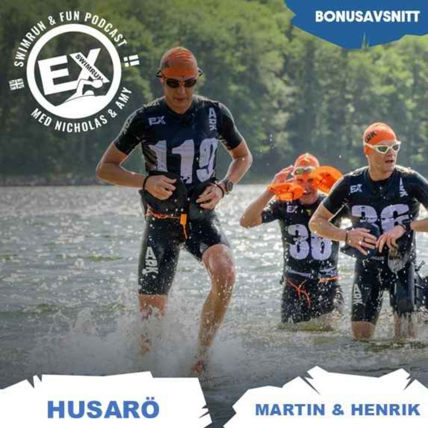 Bonusavsnitt #13 - Husarö Swimrun med Martin & Henrik