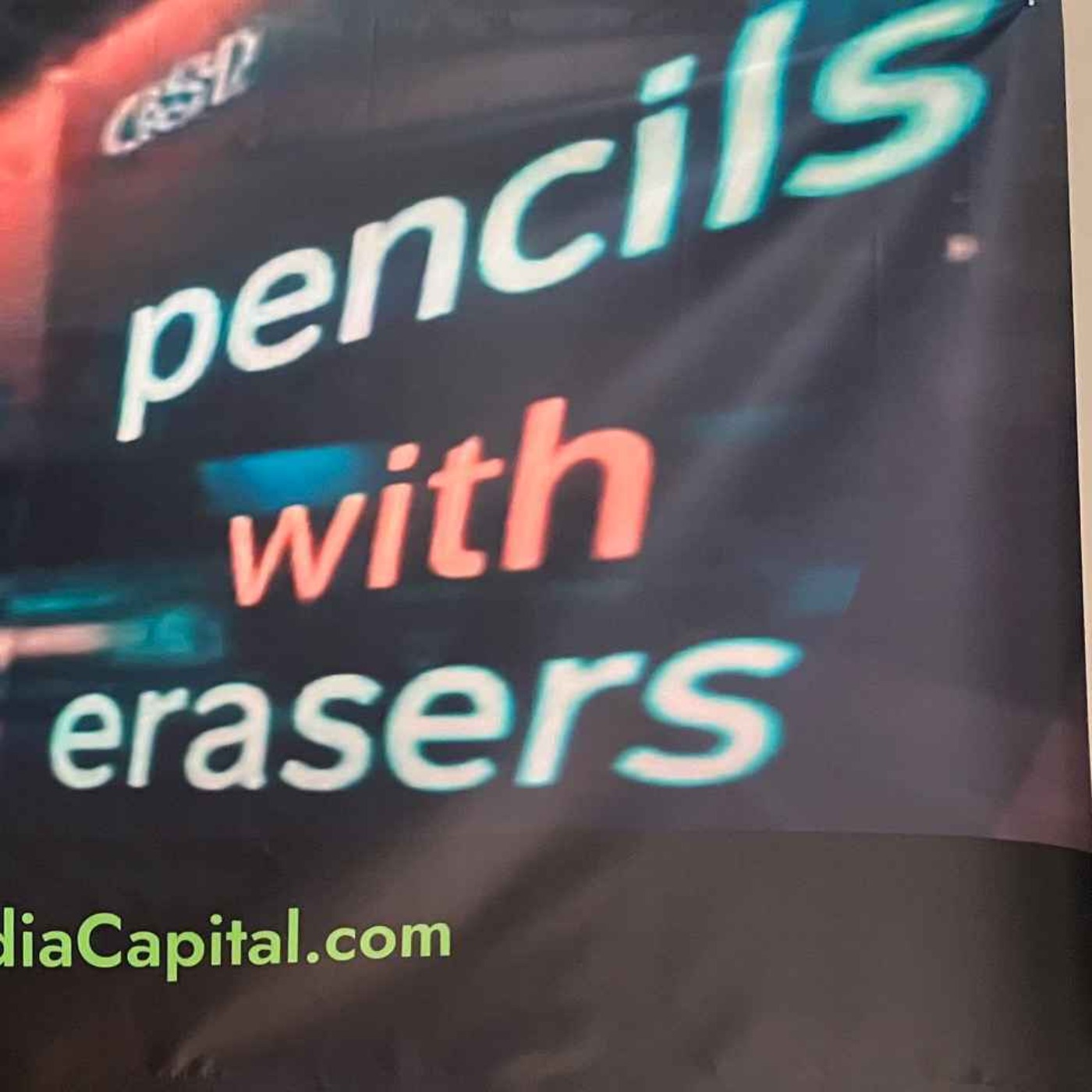 Pencils with Erasers E12 with hosts Danny & Anne. Special Guest: Mike Day episode artwork