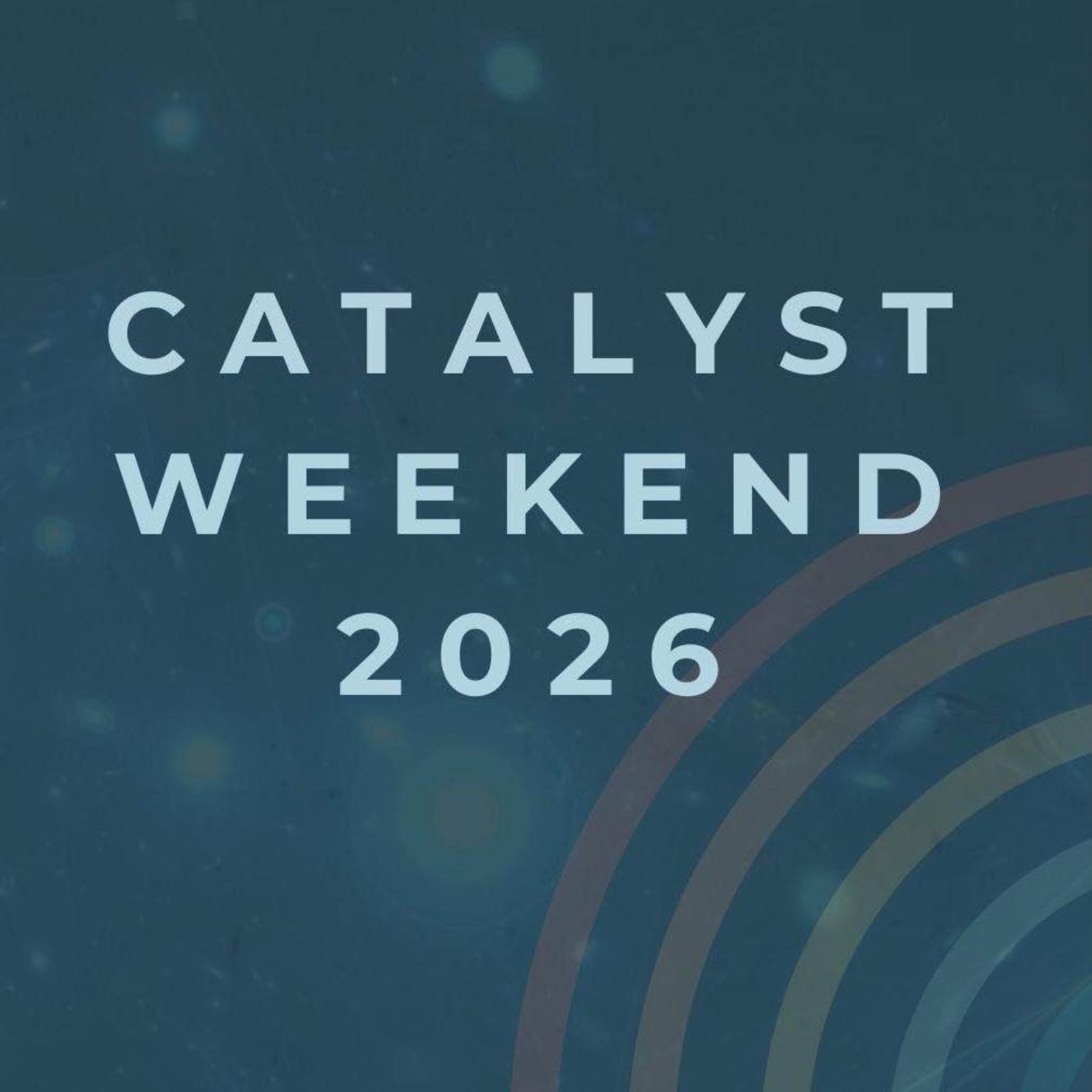 Catalyst Weekend 2026 - Saturday Afternoon - Simon Genoe episode artwork