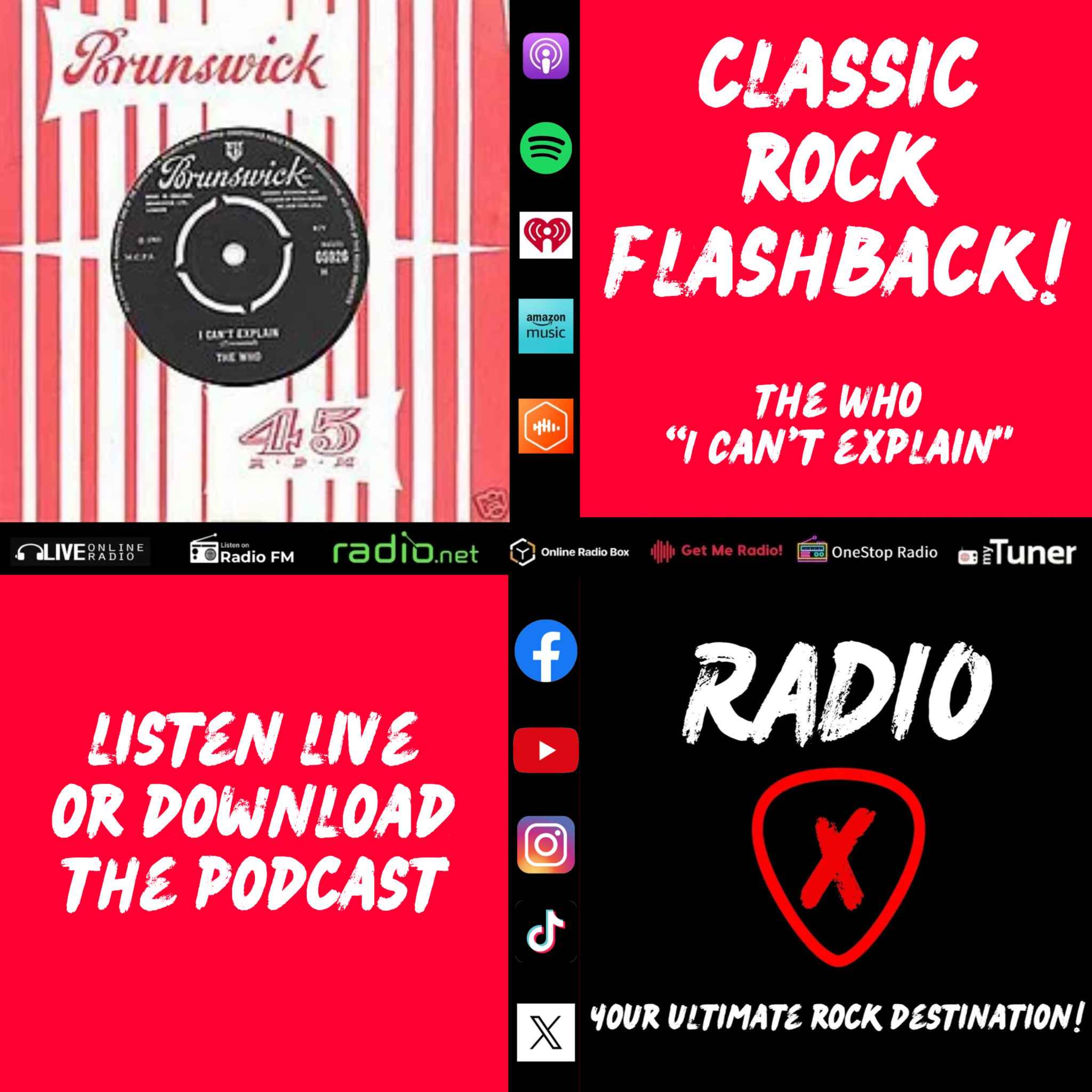 Classic Rock Flashback: 15/01/2025: The Who - I Can’t Explain episode artwork