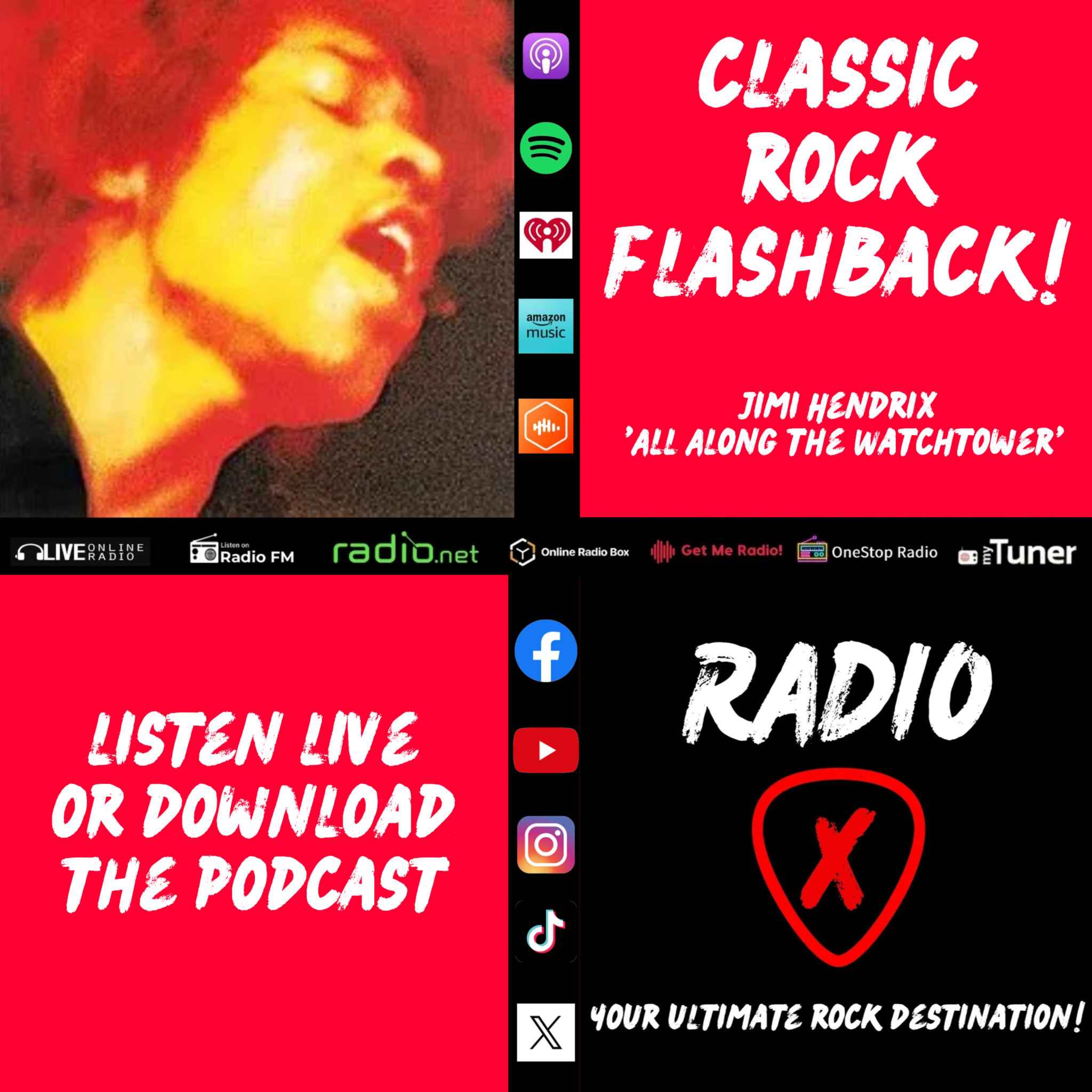 Classic Rock Flashback: 21/01/2025: Jimi Hendrix: 'All Along the Watchtower' episode artwork
