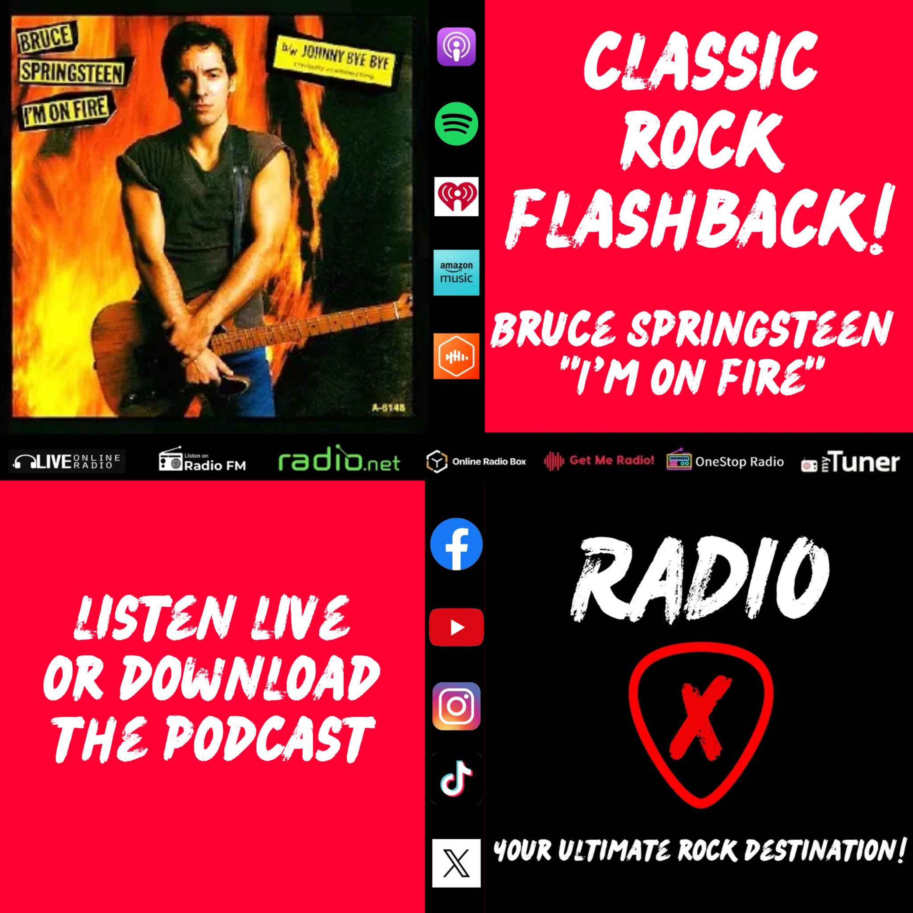Classic Rock Flashback 06/02/2025: Bruce Springsteen - I'm On Fire episode artwork