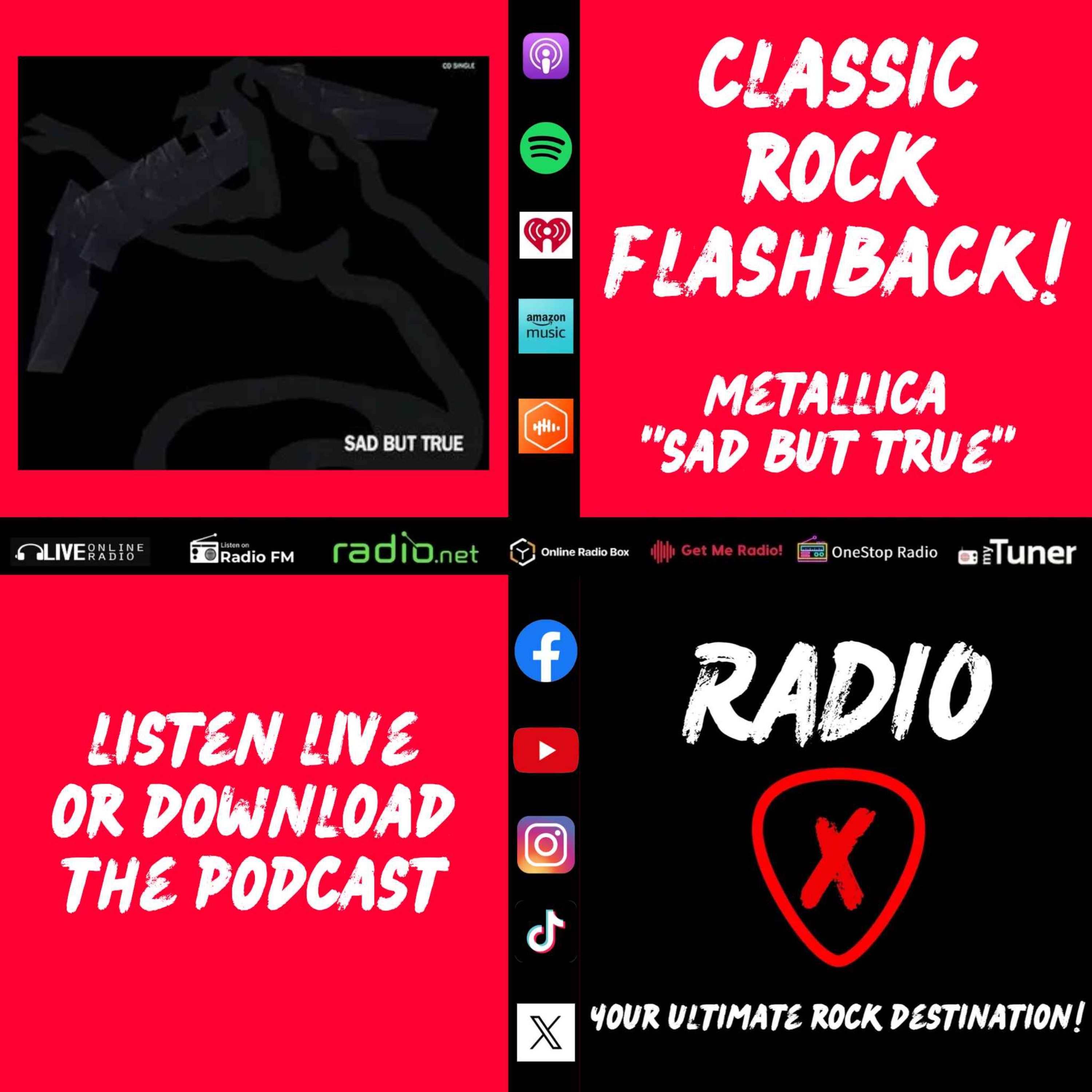 Classic Rock Flashback 07/02/2024: Metallica - Sad But True episode artwork