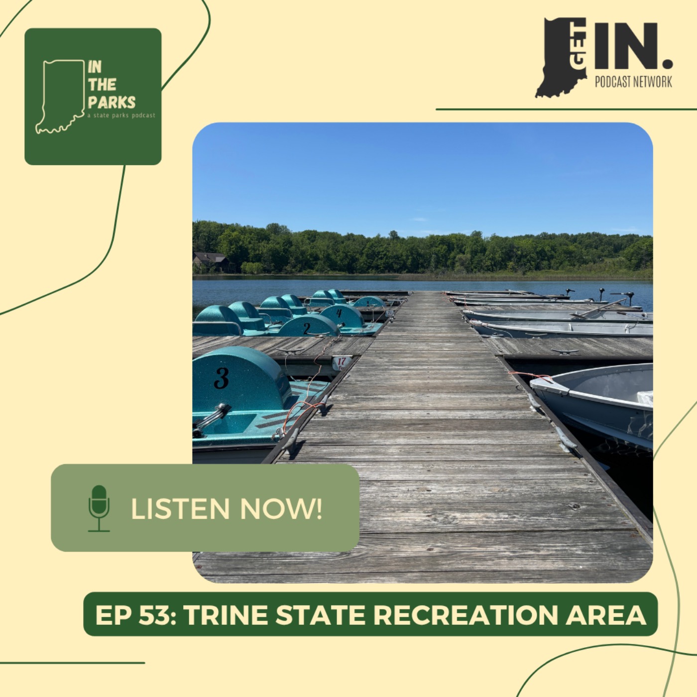 Trine State Recreation Area: Seeing Through an Artist's Eyes episode artwork