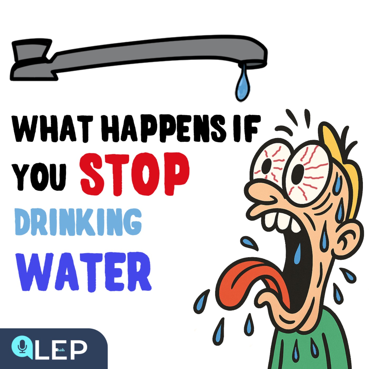 What happens if you stop drinking water?