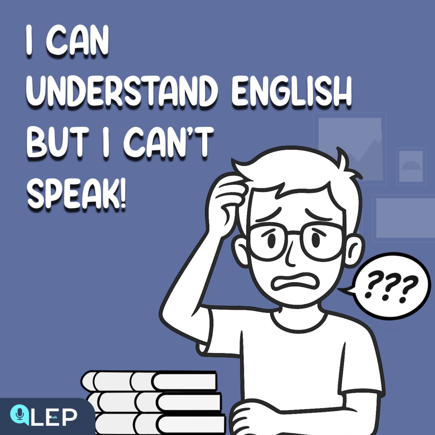 Why we can understand English but can't speak?