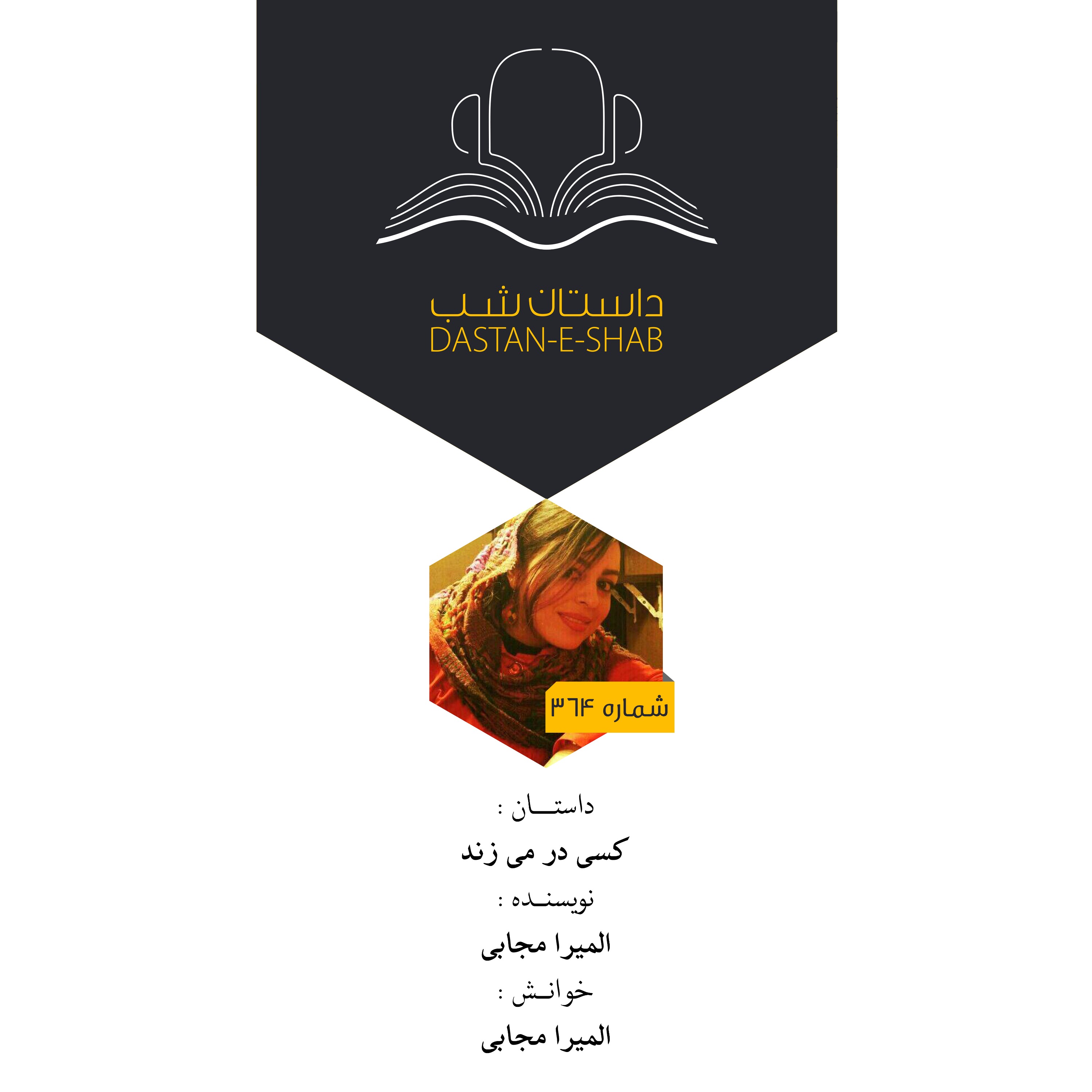 کسی در می زند