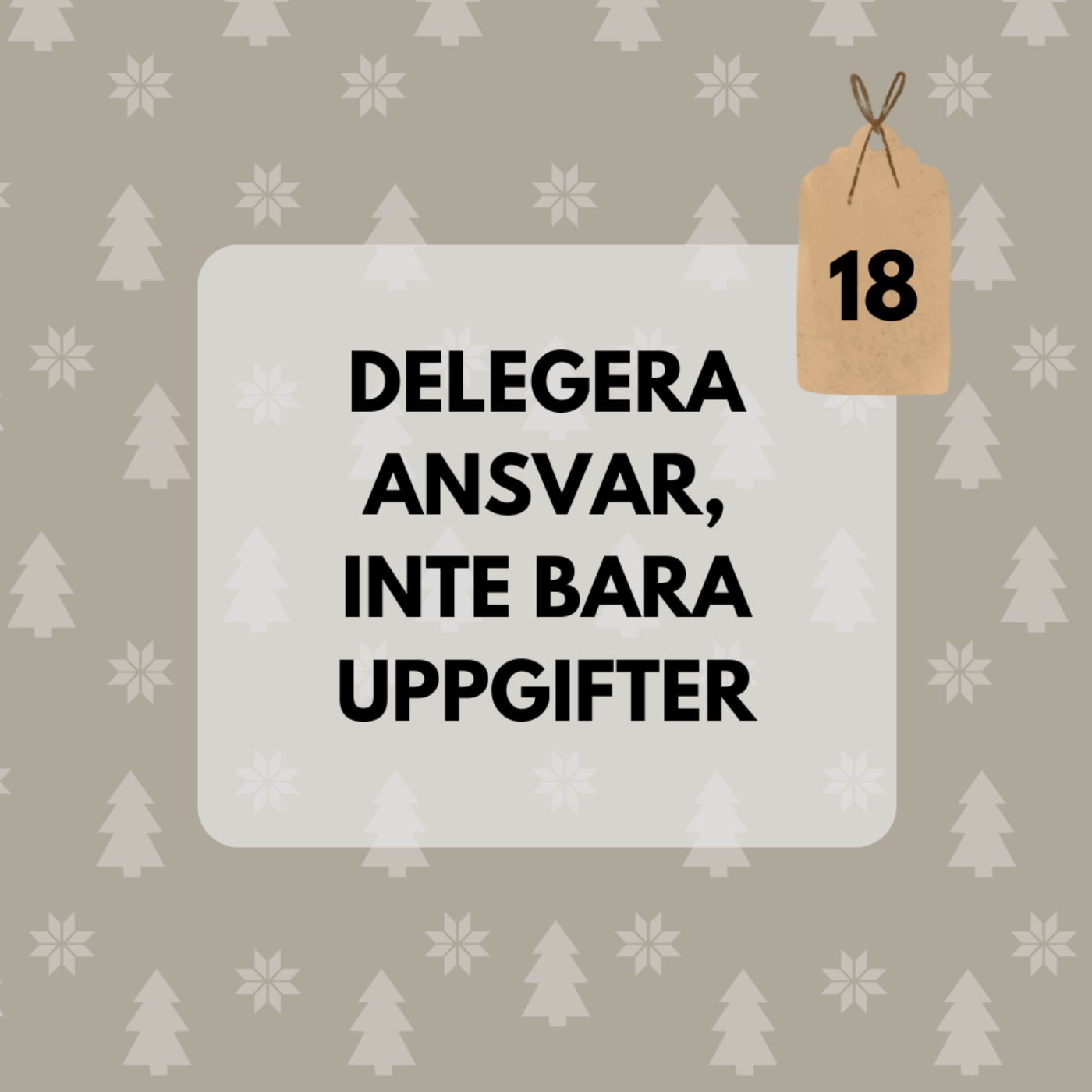 Julkalender 18