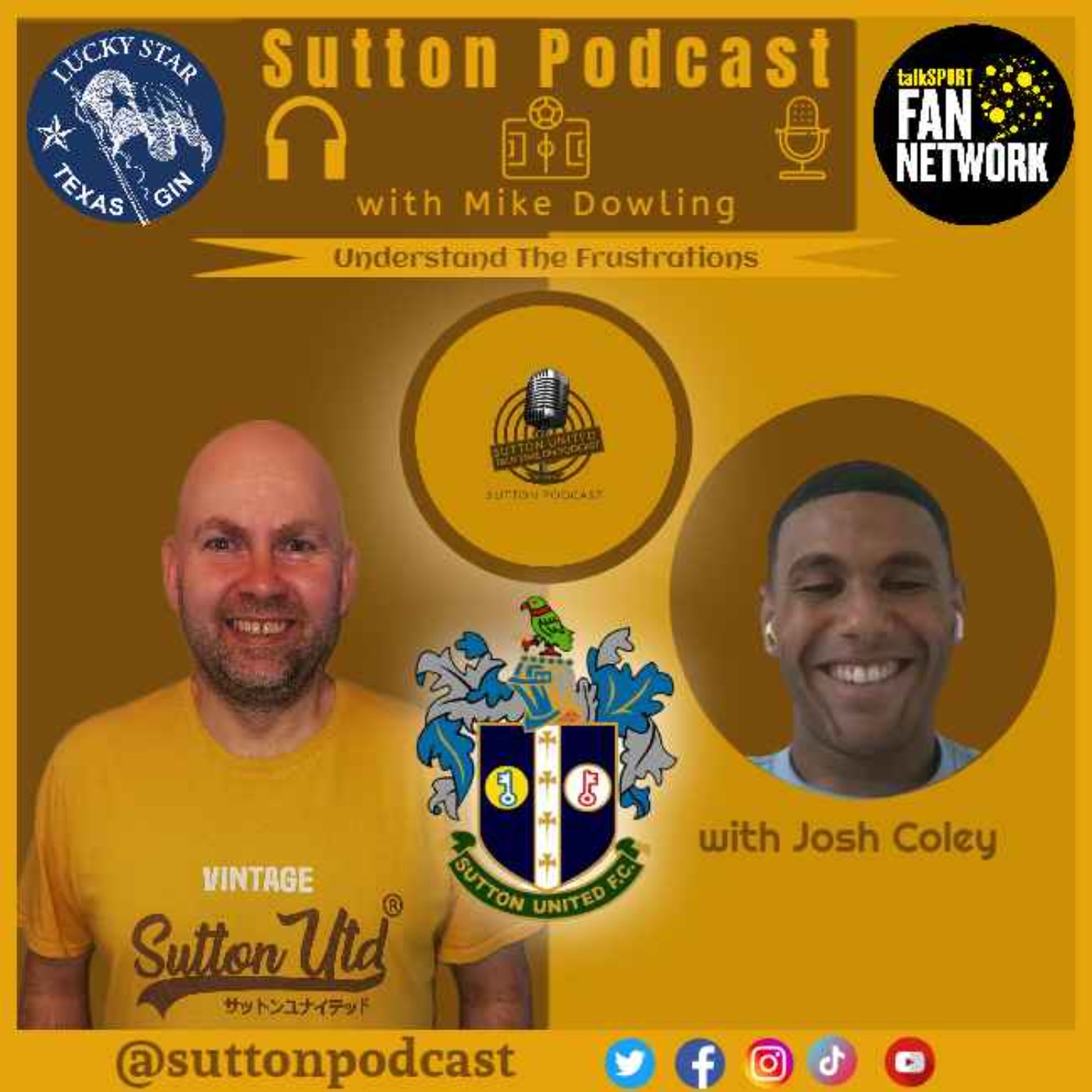 Sutton United Talk Time on Podcast - The Sutton Podcast