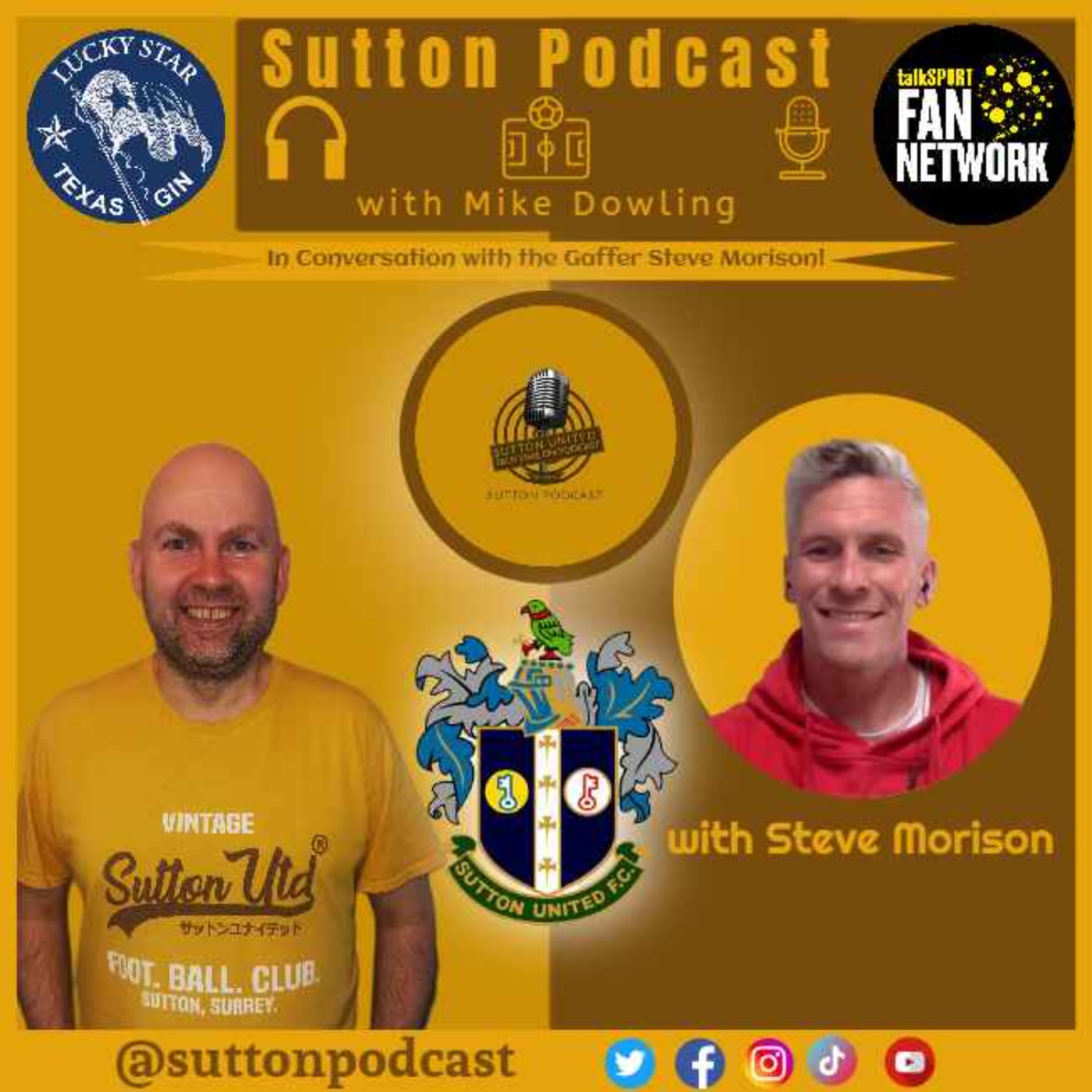 Sutton United Talk Time on Podcast - The Sutton Podcast