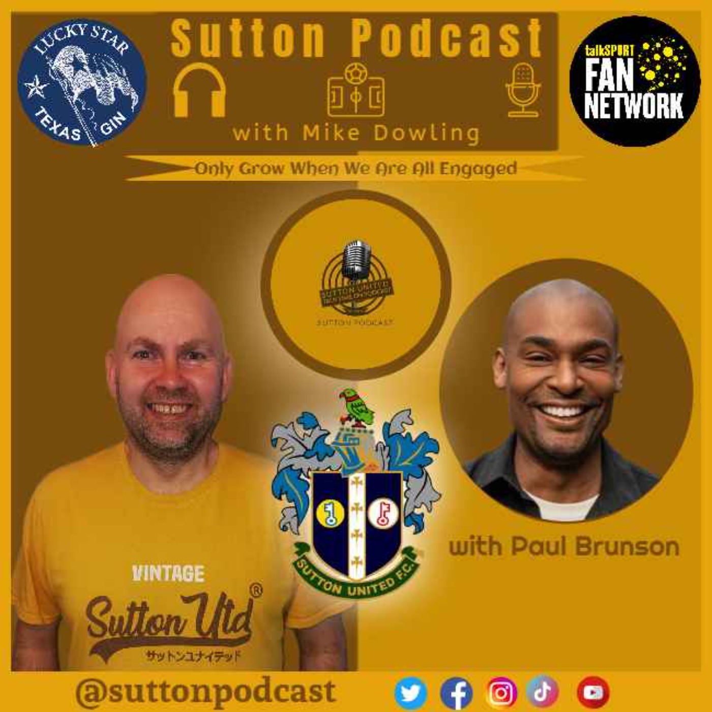 Sutton United Talk Time on Podcast - The Sutton Podcast