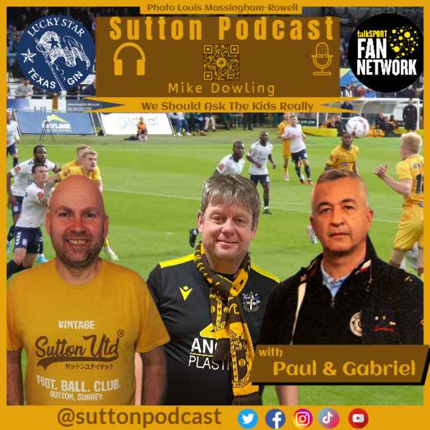 Sutton United Talk Time on Podcast - The Sutton Podcast