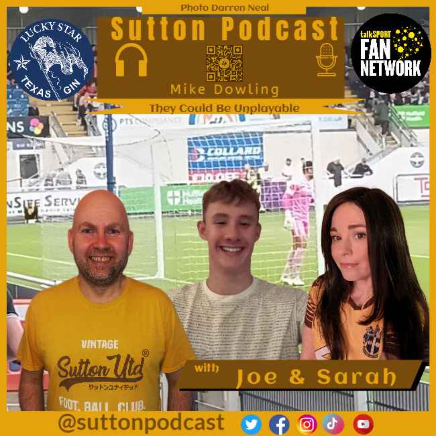 Sutton United Talk Time on Podcast - The Sutton Podcast