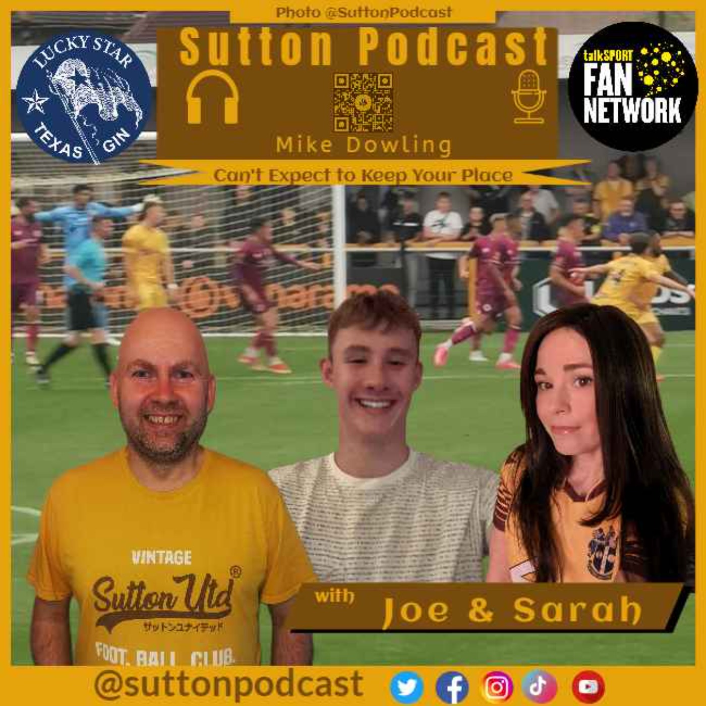 Sutton United Talk Time on Podcast - The Sutton Podcast