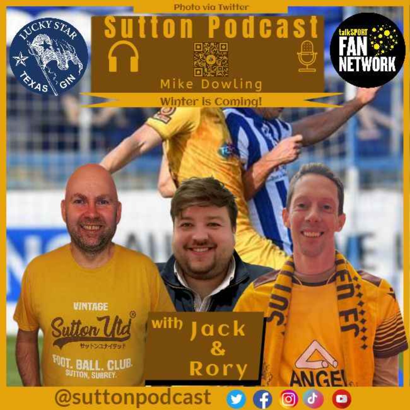Sutton United Talk Time on Podcast - The Sutton Podcast
