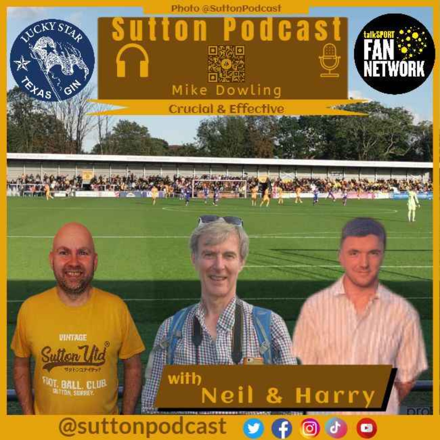 Sutton United Talk Time on Podcast - The Sutton Podcast