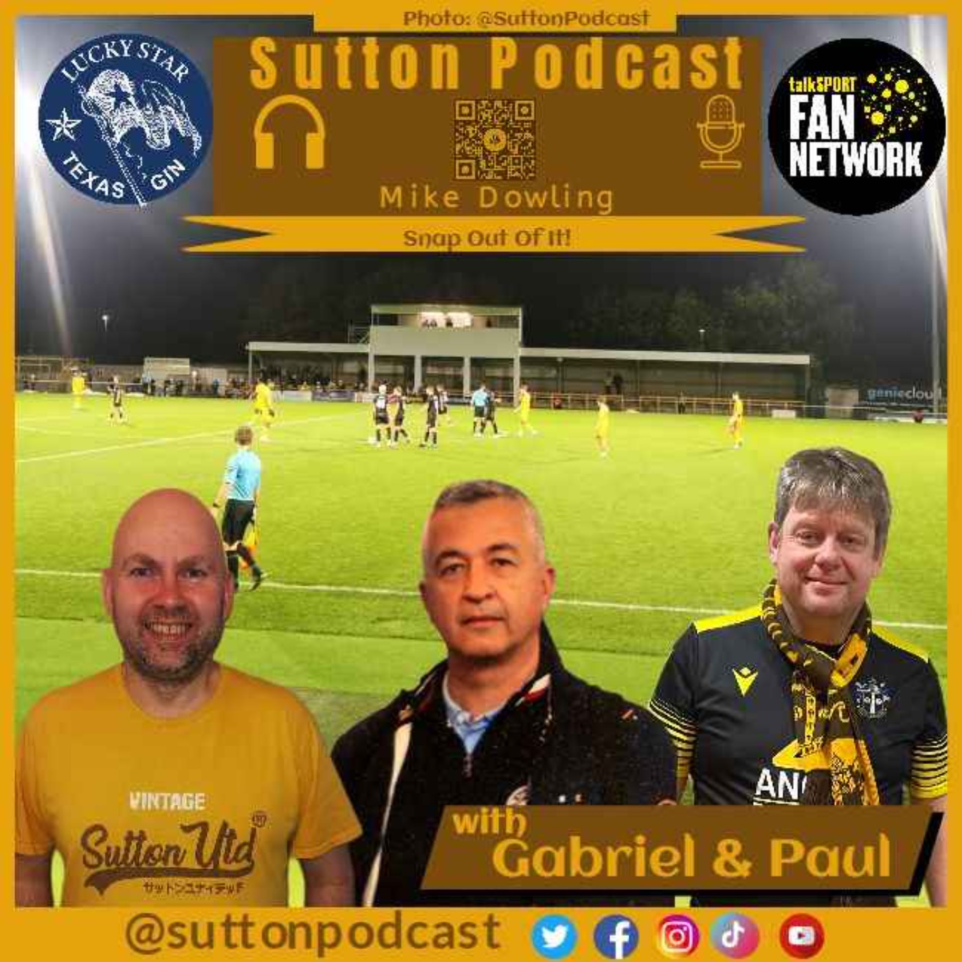 Sutton United Talk Time on Podcast - The Sutton Podcast
