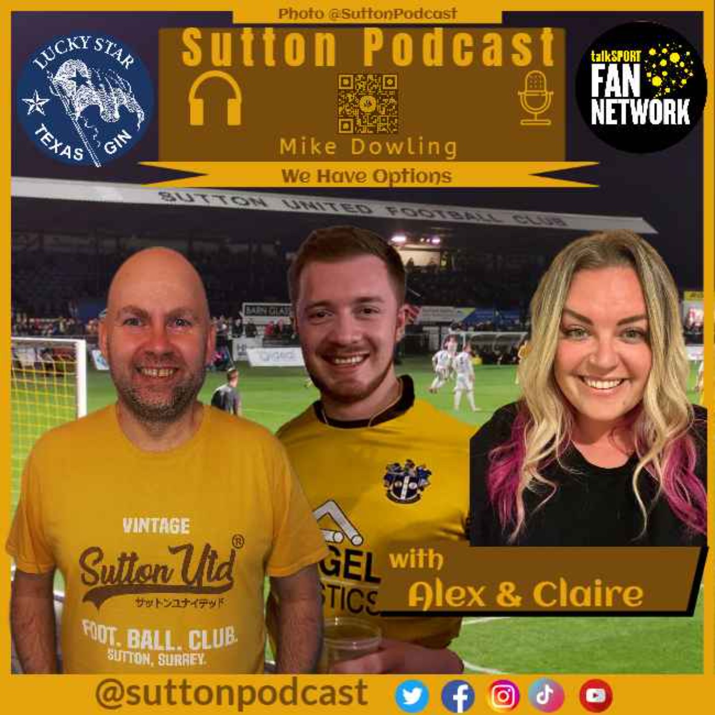 Sutton United Talk Time on Podcast - The Sutton Podcast