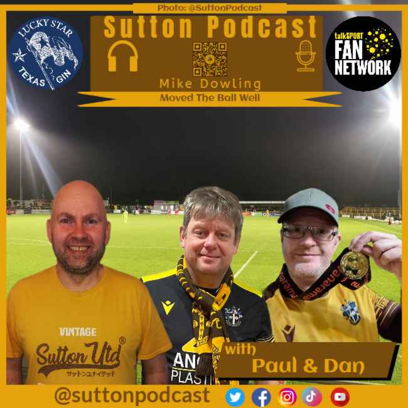 Sutton United Talk Time on Podcast - The Sutton Podcast
