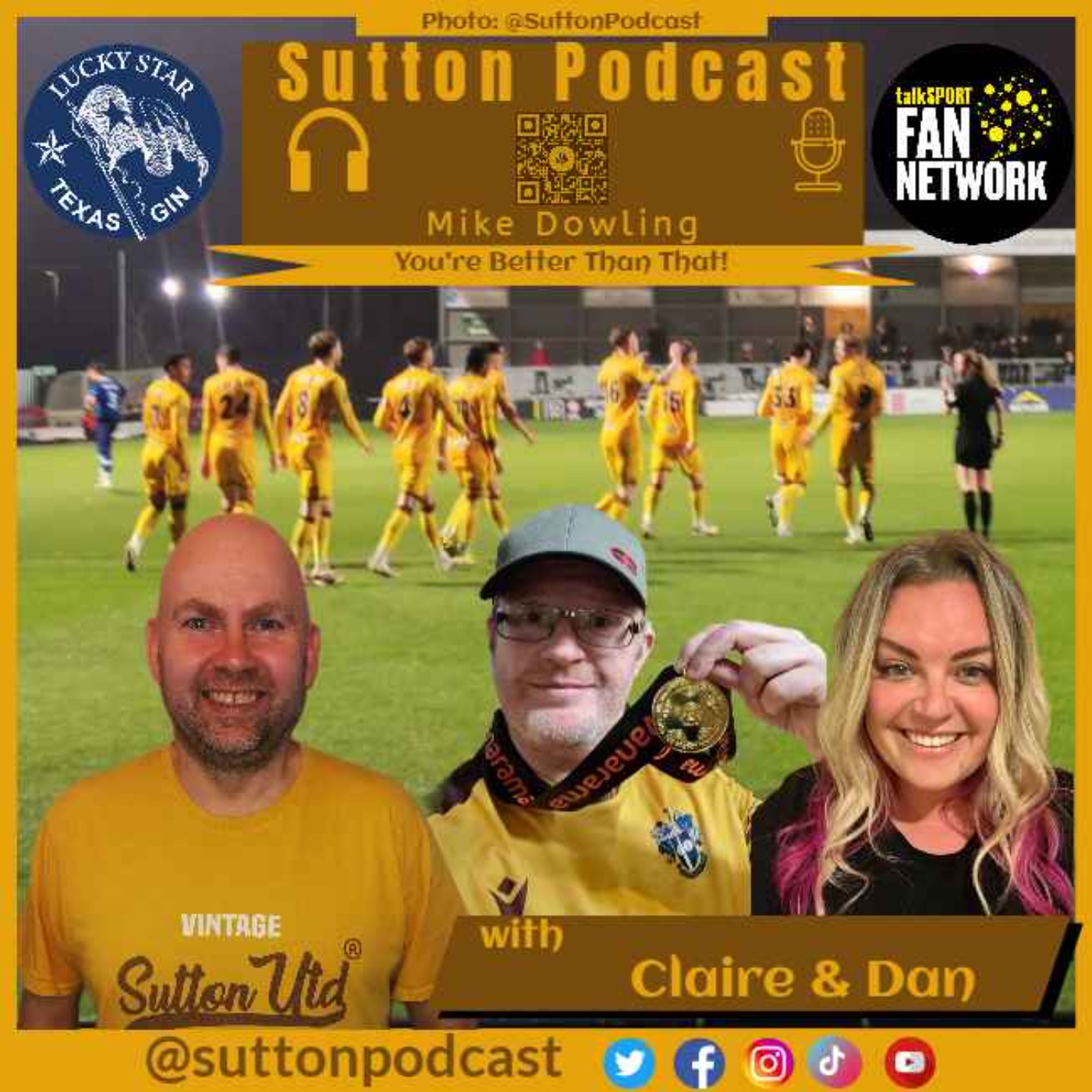 Sutton United Talk Time on Podcast - The Sutton Podcast