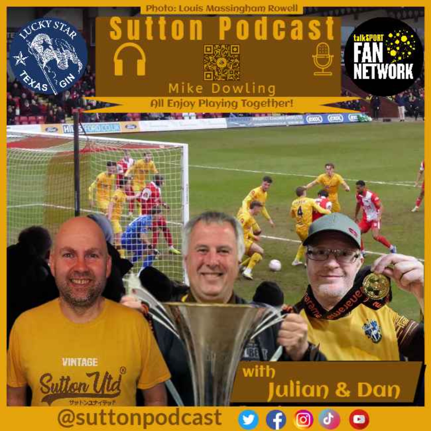 Sutton United Talk Time on Podcast - The Sutton Podcast