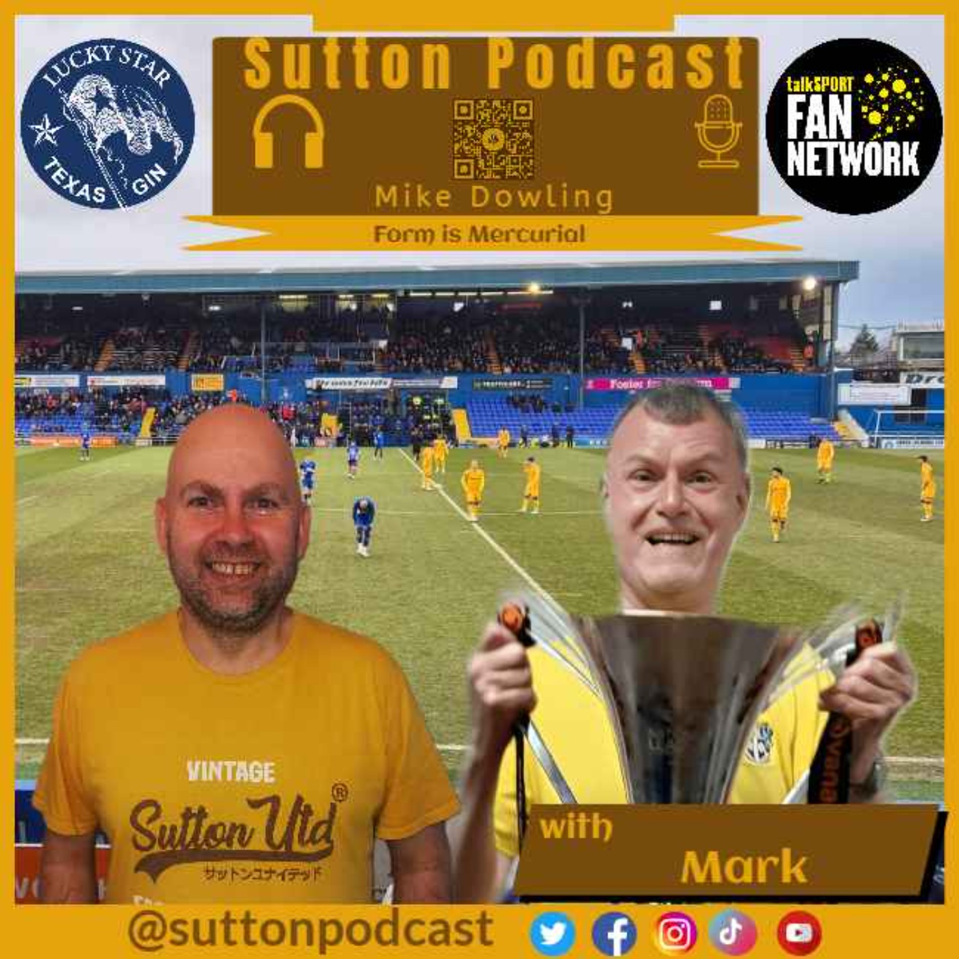 Sutton United Talk Time on Podcast - The Sutton Podcast